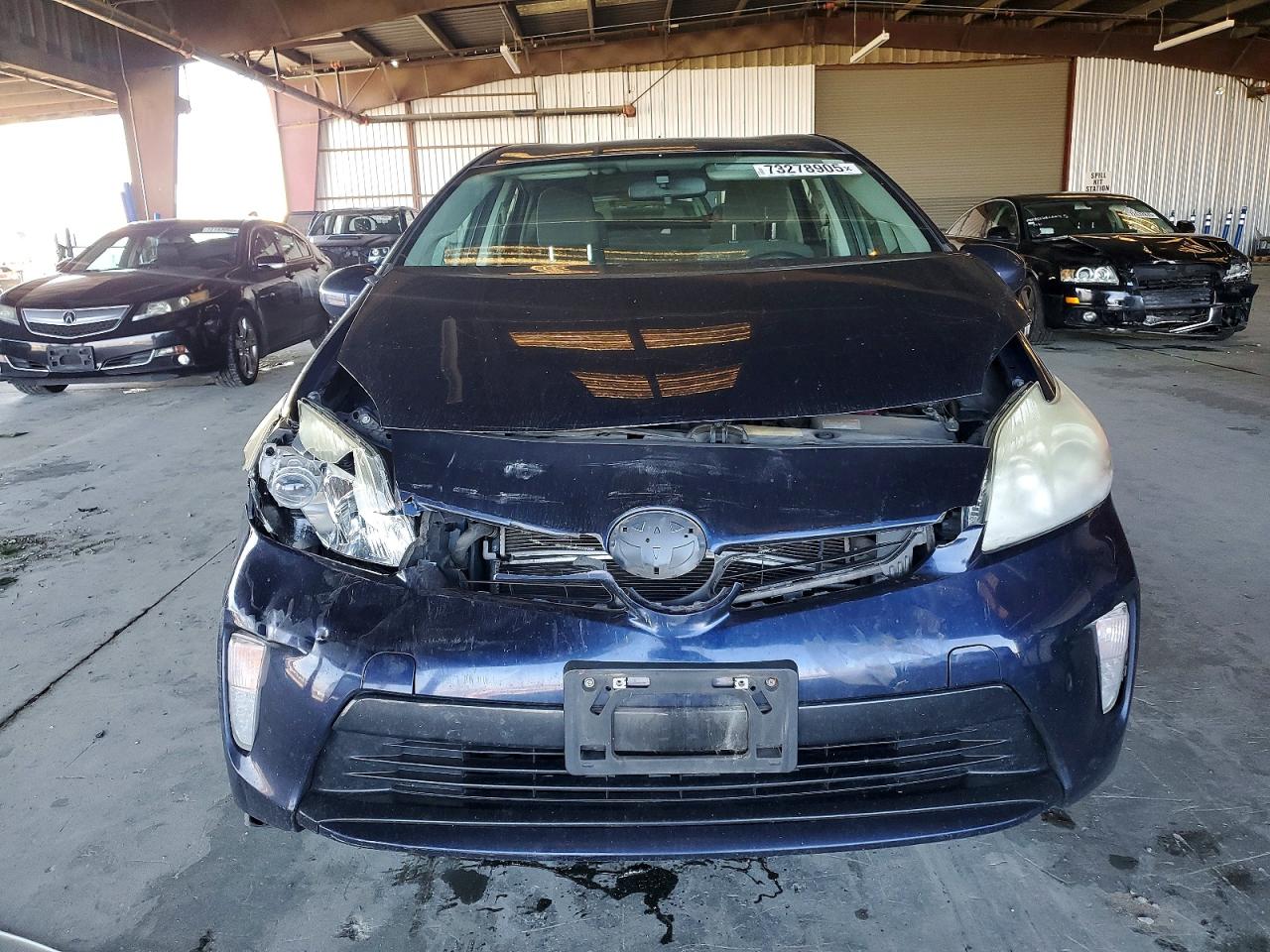 2013 Toyota Prius Blue vin: JTDKN3DU5D0346625