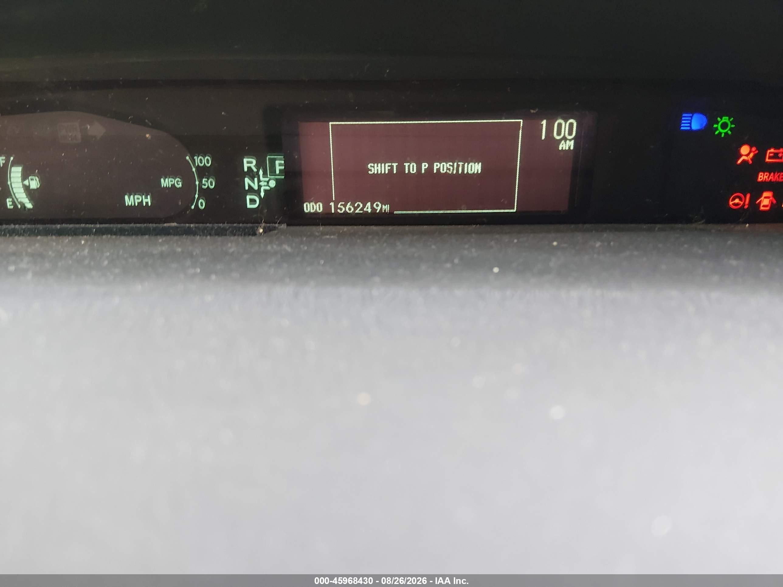 2013 Toyota Prius Two Black vin: JTDKN3DU5D0349184