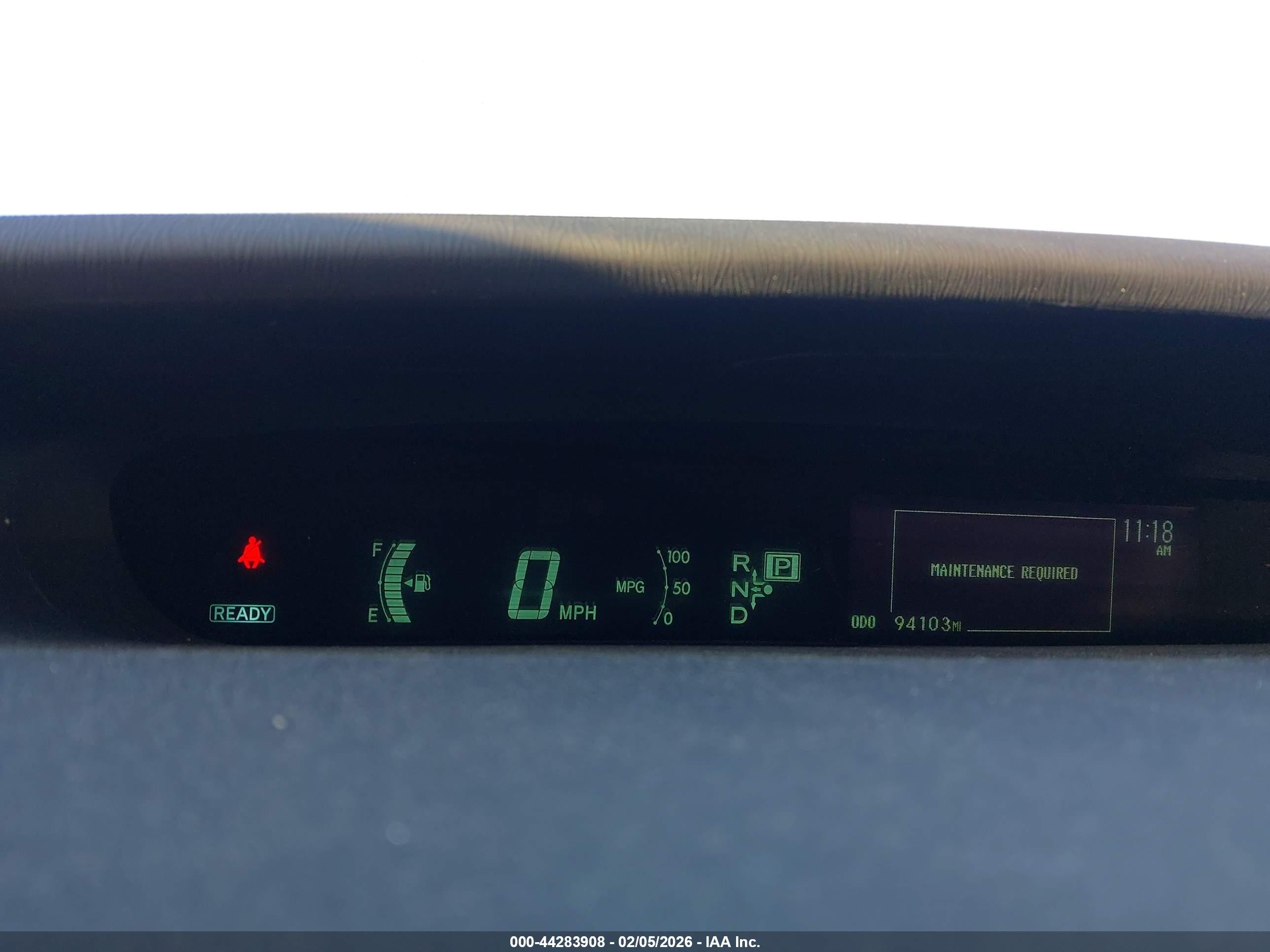 2013 Toyota Prius Two Red vin: JTDKN3DU5D0349833