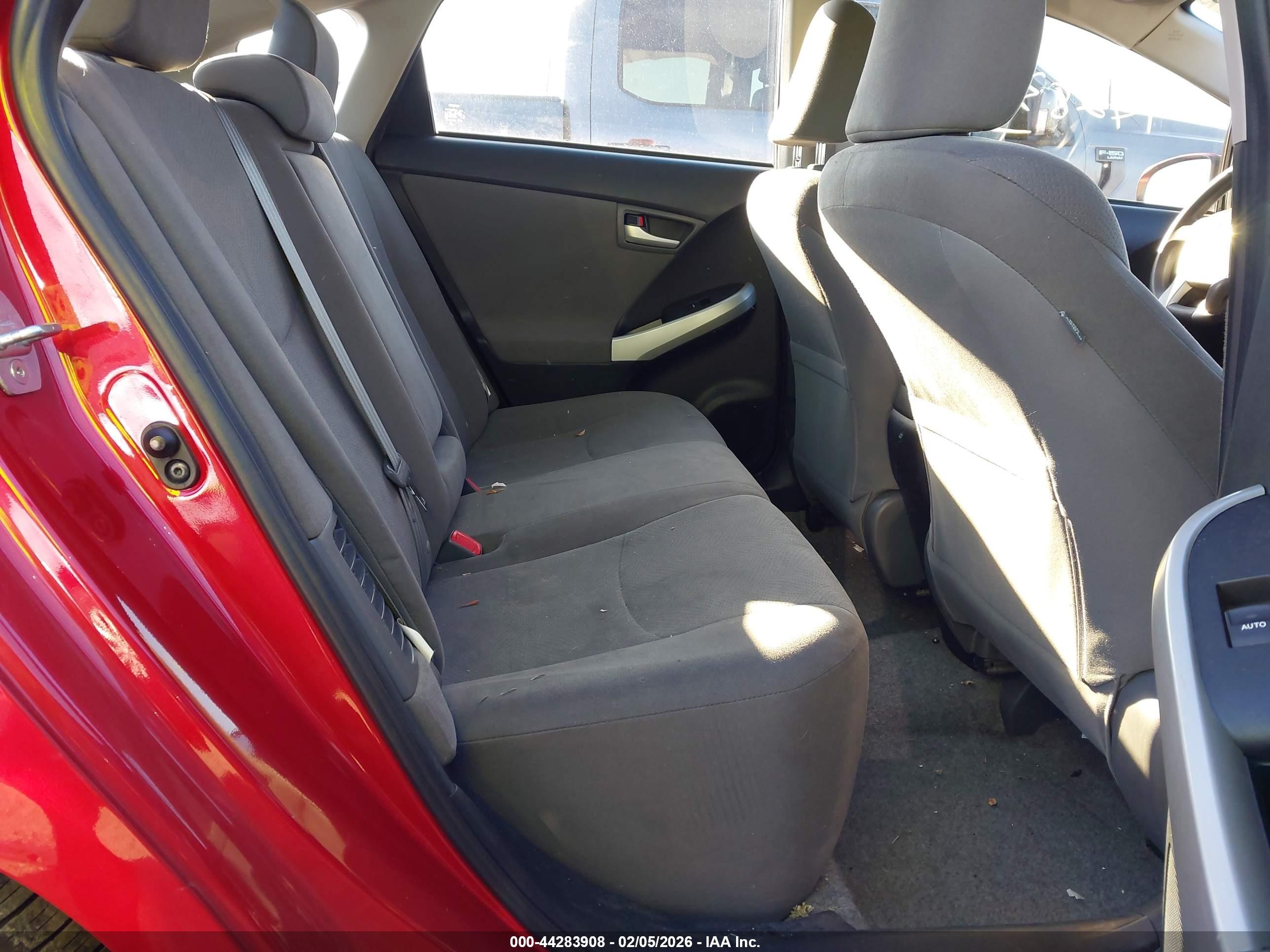 2013 Toyota Prius Two Red vin: JTDKN3DU5D0349833