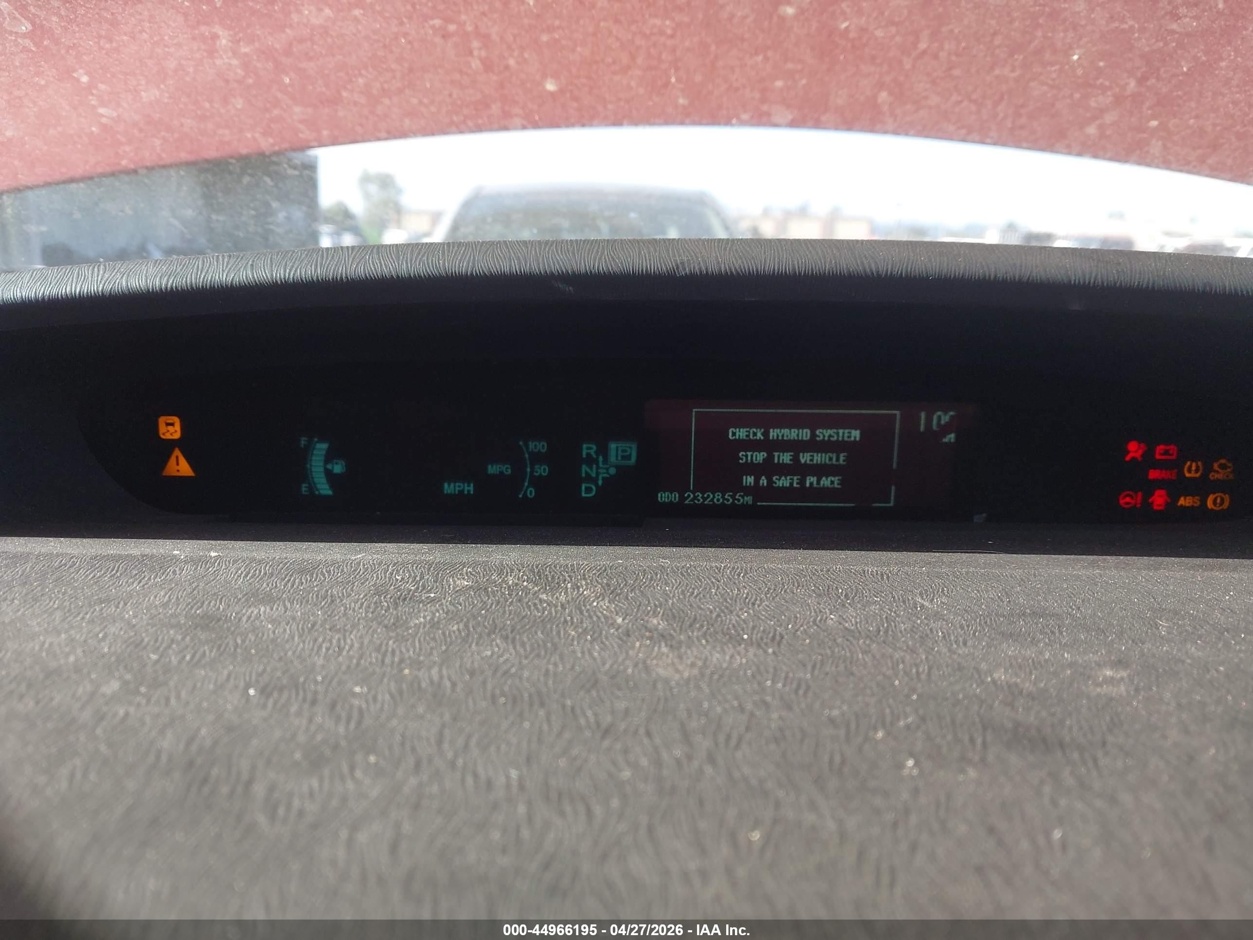 2013 Toyota Prius   Red vin: JTDKN3DU5D1630380