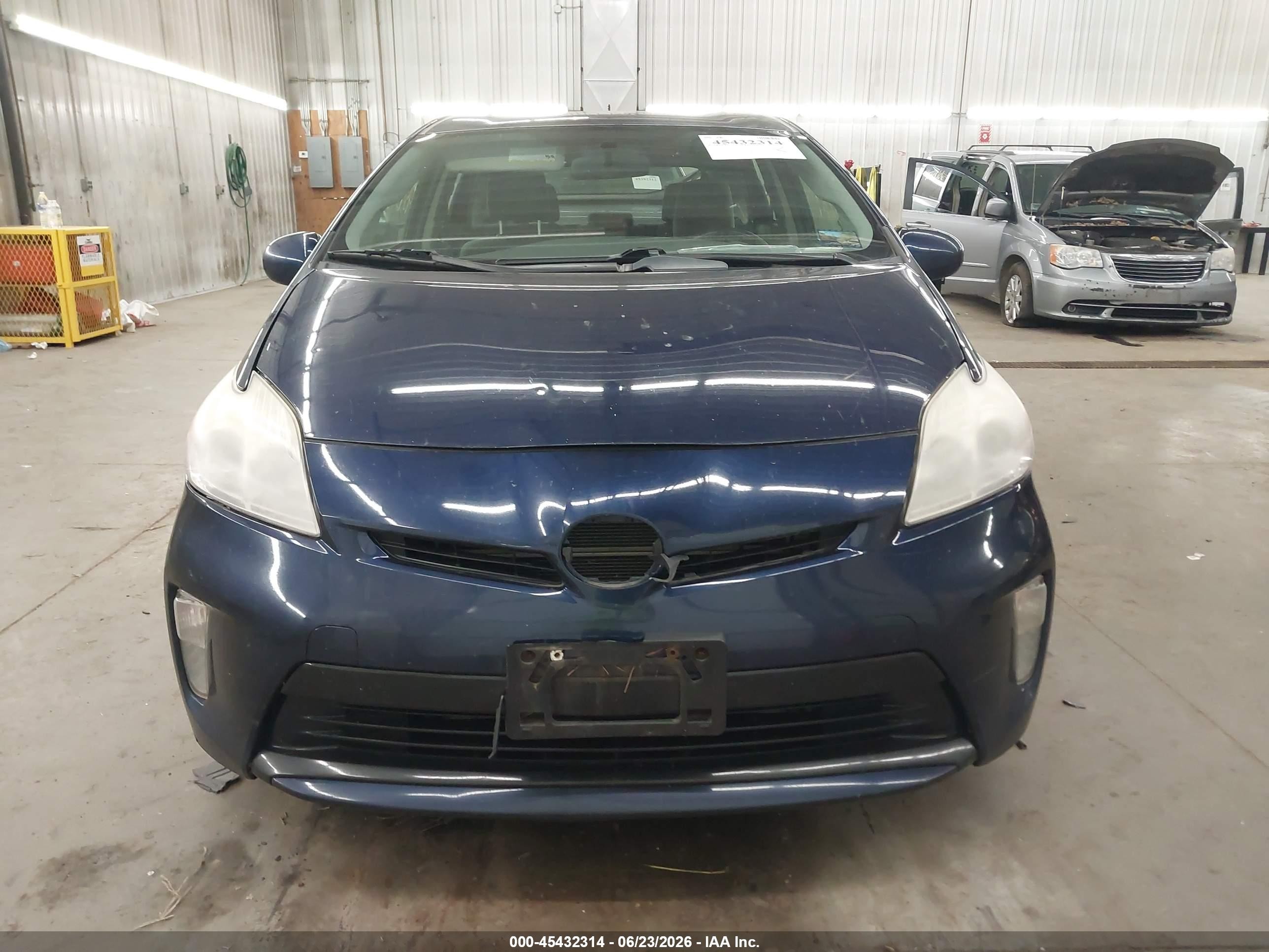 2013 Toyota Prius Two Blue vin: JTDKN3DU5D1634784