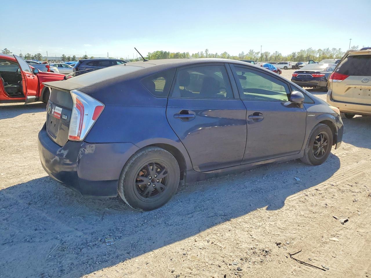 2013 Toyota Prius Two Синий vin: JTDKN3DU5D1644442