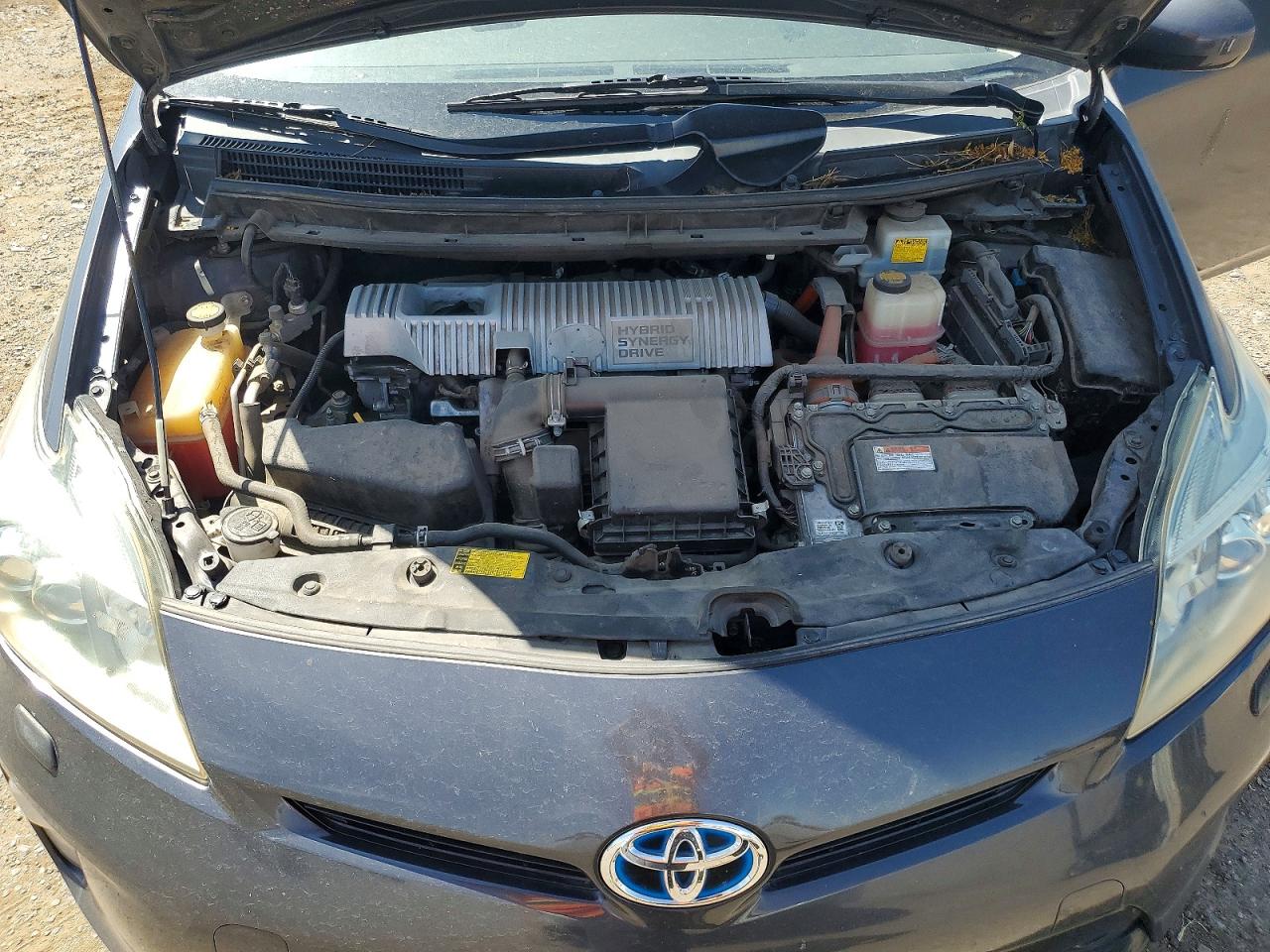2013 Toyota Prius Five Charcoal vin: JTDKN3DU5D1662312