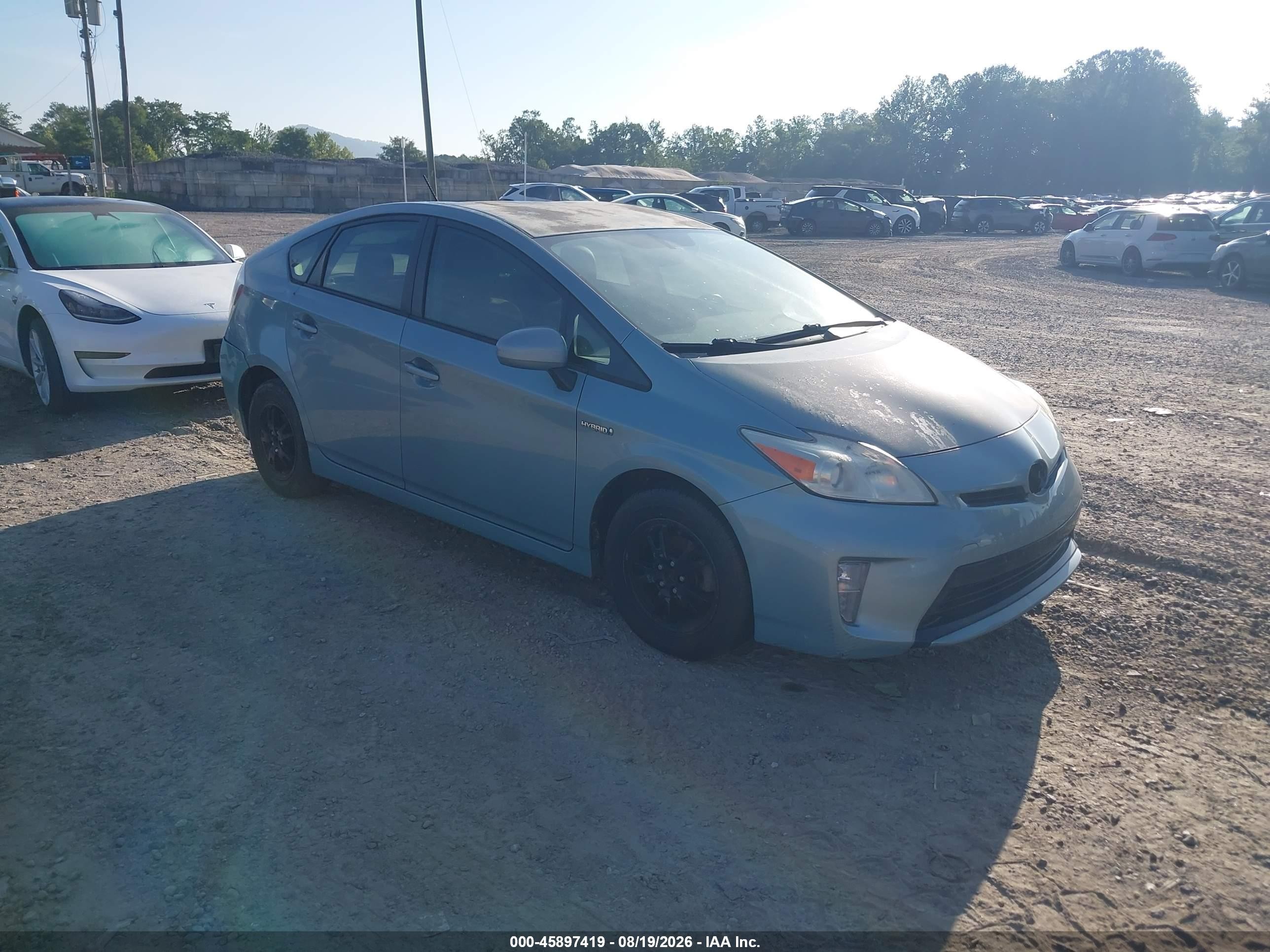 2013 Toyota Prius Four Green vin: JTDKN3DU5D1667557