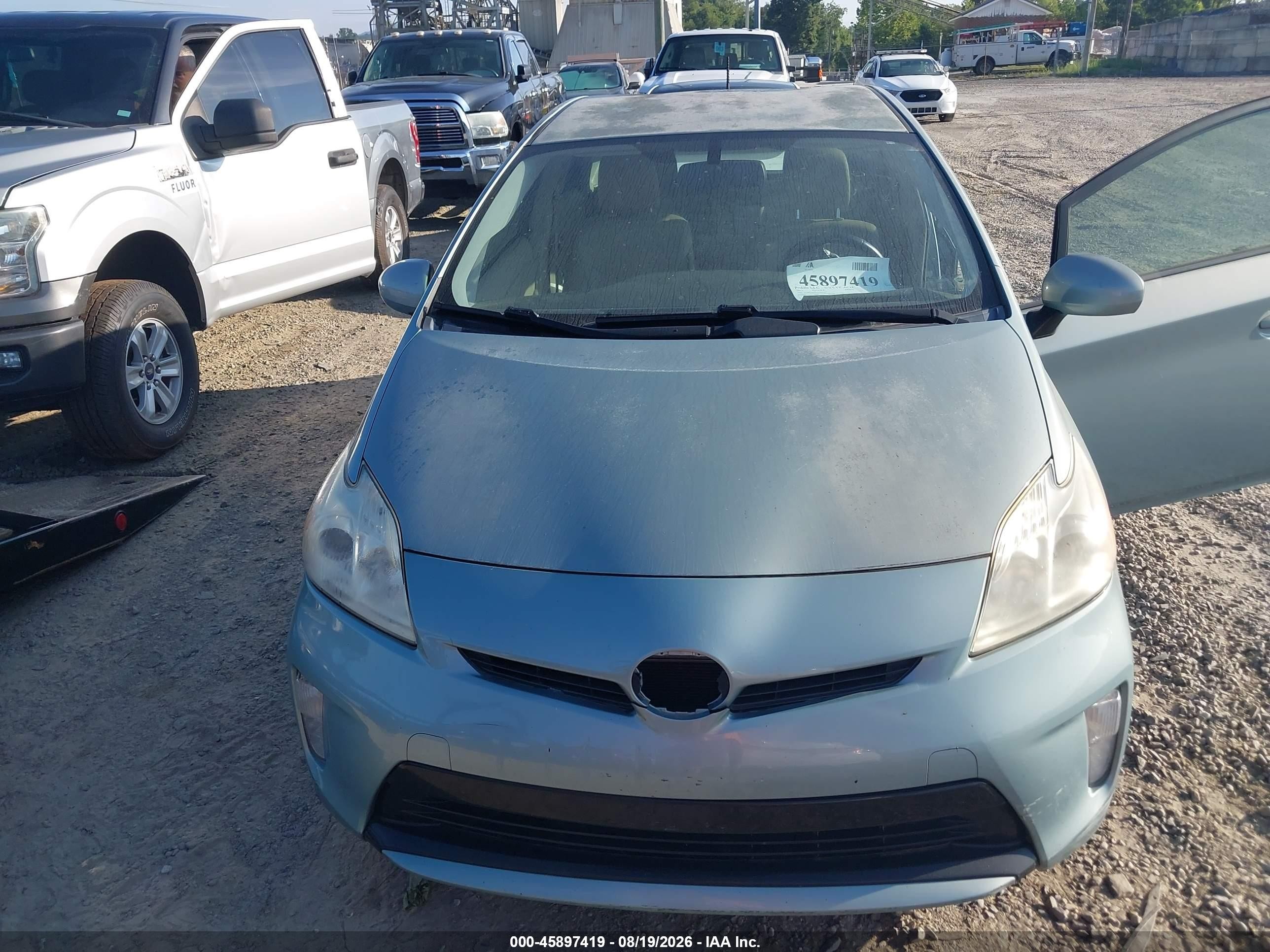 2013 Toyota Prius Four Green vin: JTDKN3DU5D1667557