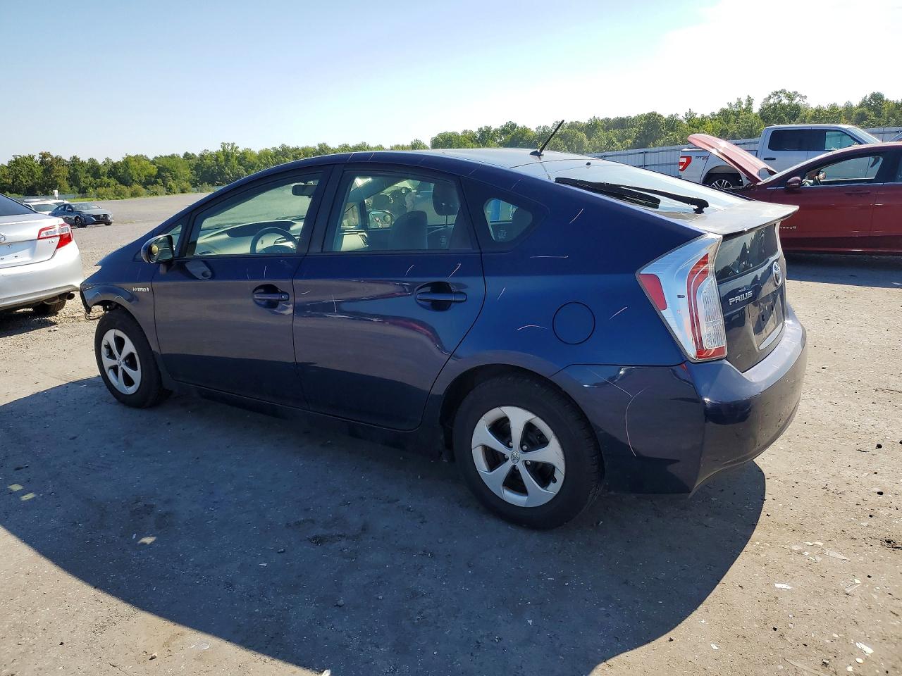 2013 Toyota Prius Two Blue vin: JTDKN3DU5D1697447