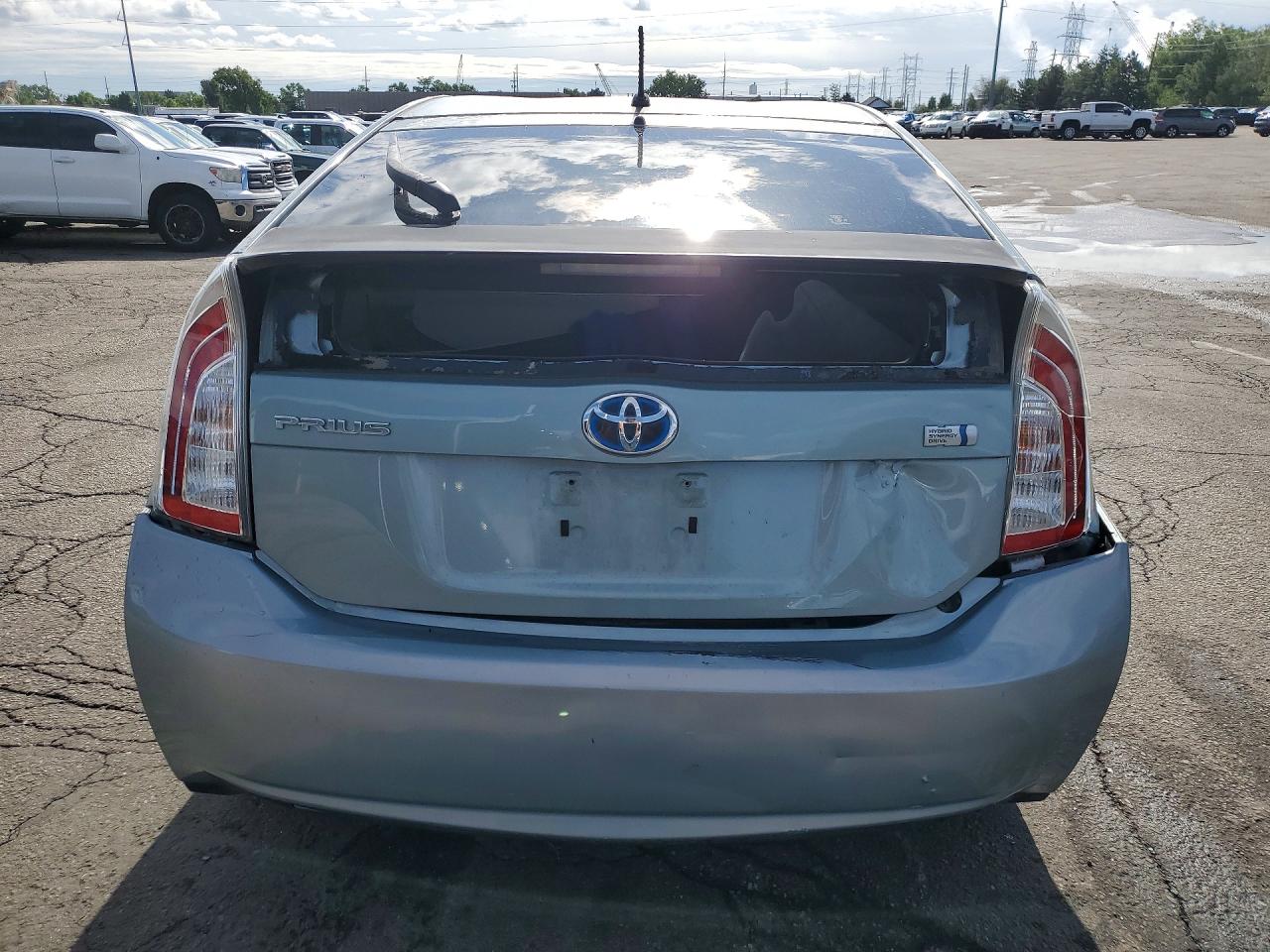 2013 Toyota Prius Two Blue vin: JTDKN3DU5D1698565