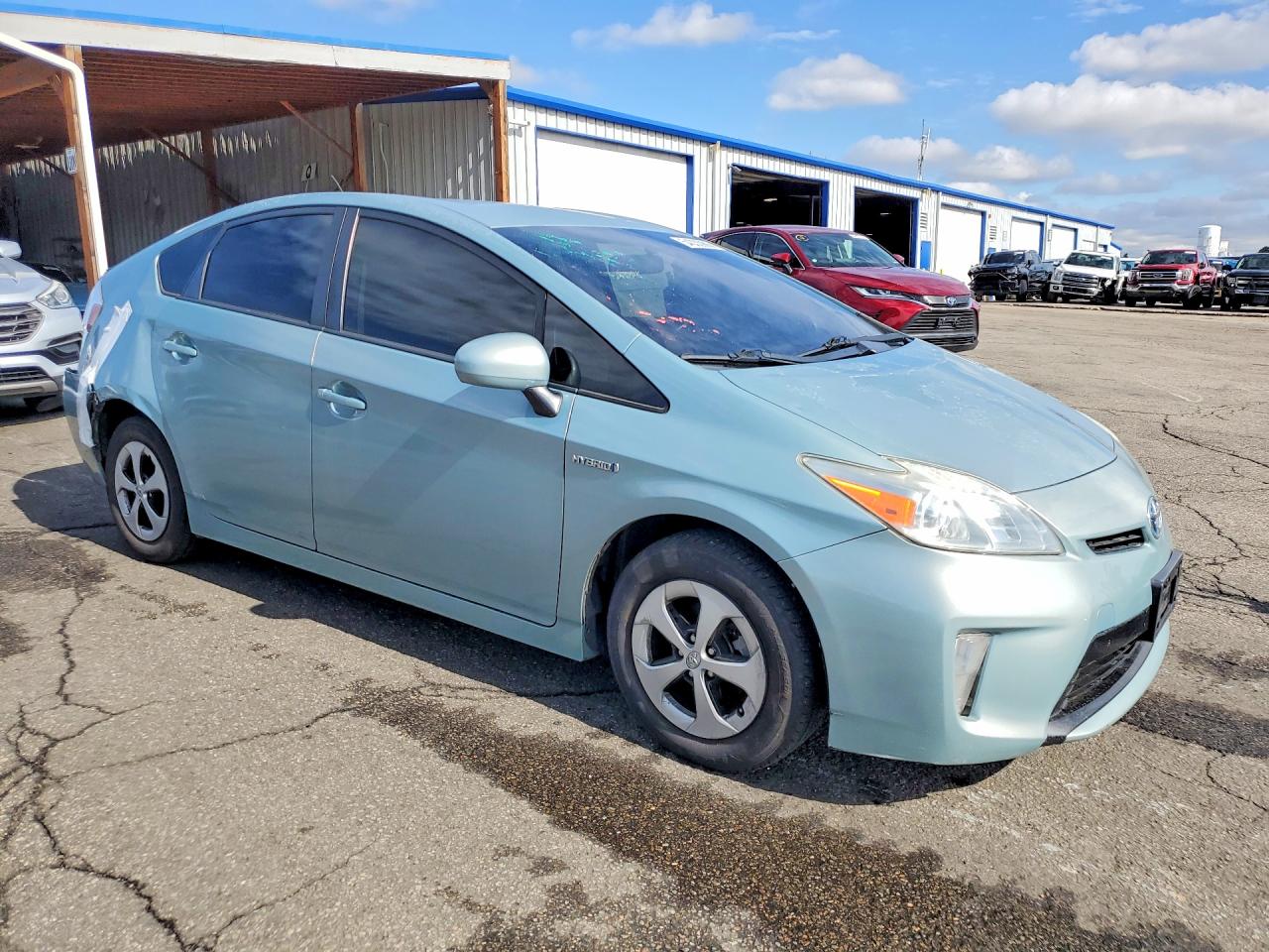 2013 Toyota Prius Two Blue vin: JTDKN3DU5D1698565