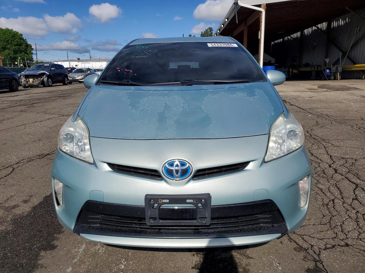 2013 Toyota Prius Two Blue vin: JTDKN3DU5D1698565