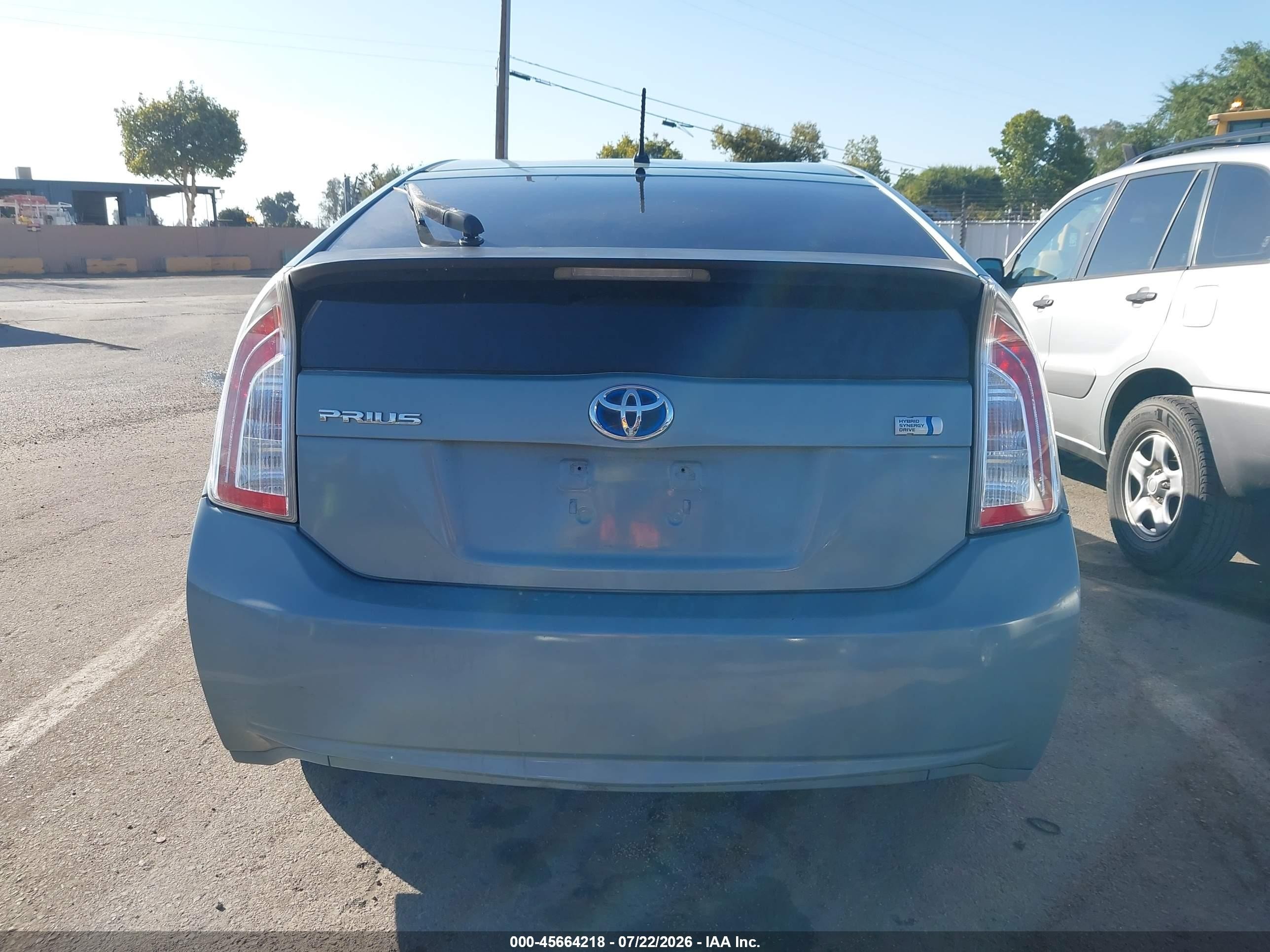 2013 Toyota Prius Two Green vin: JTDKN3DU5D1723965