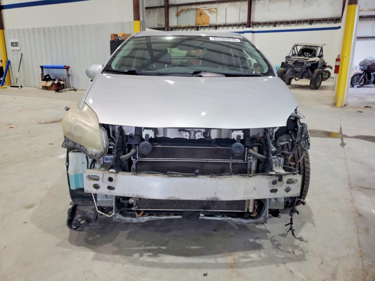 2013 Toyota Prius Five Silver vin: JTDKN3DU5D5557889