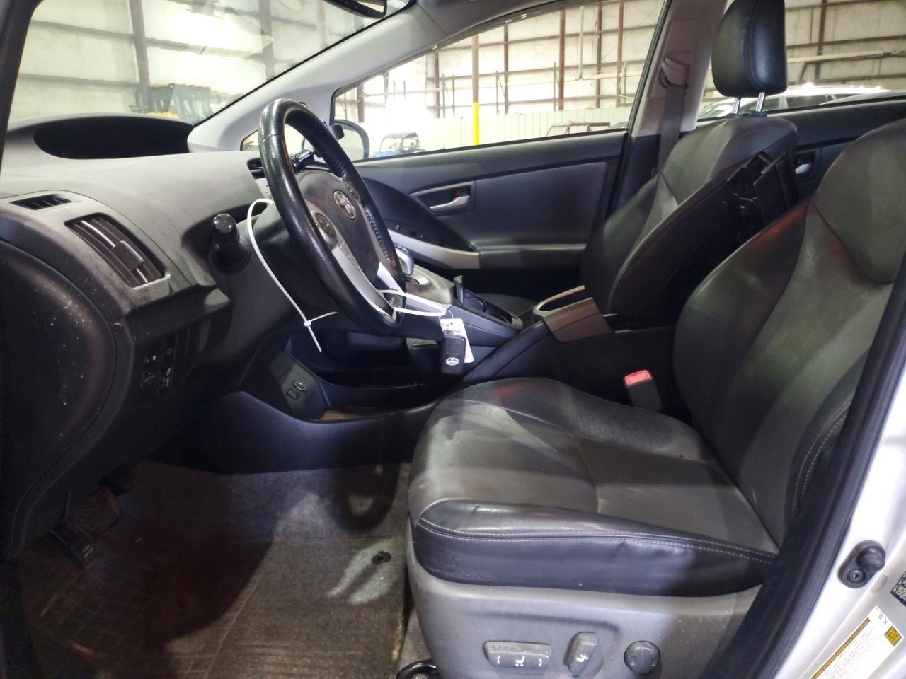 2013 Toyota Prius Five Silver vin: JTDKN3DU5D5557889