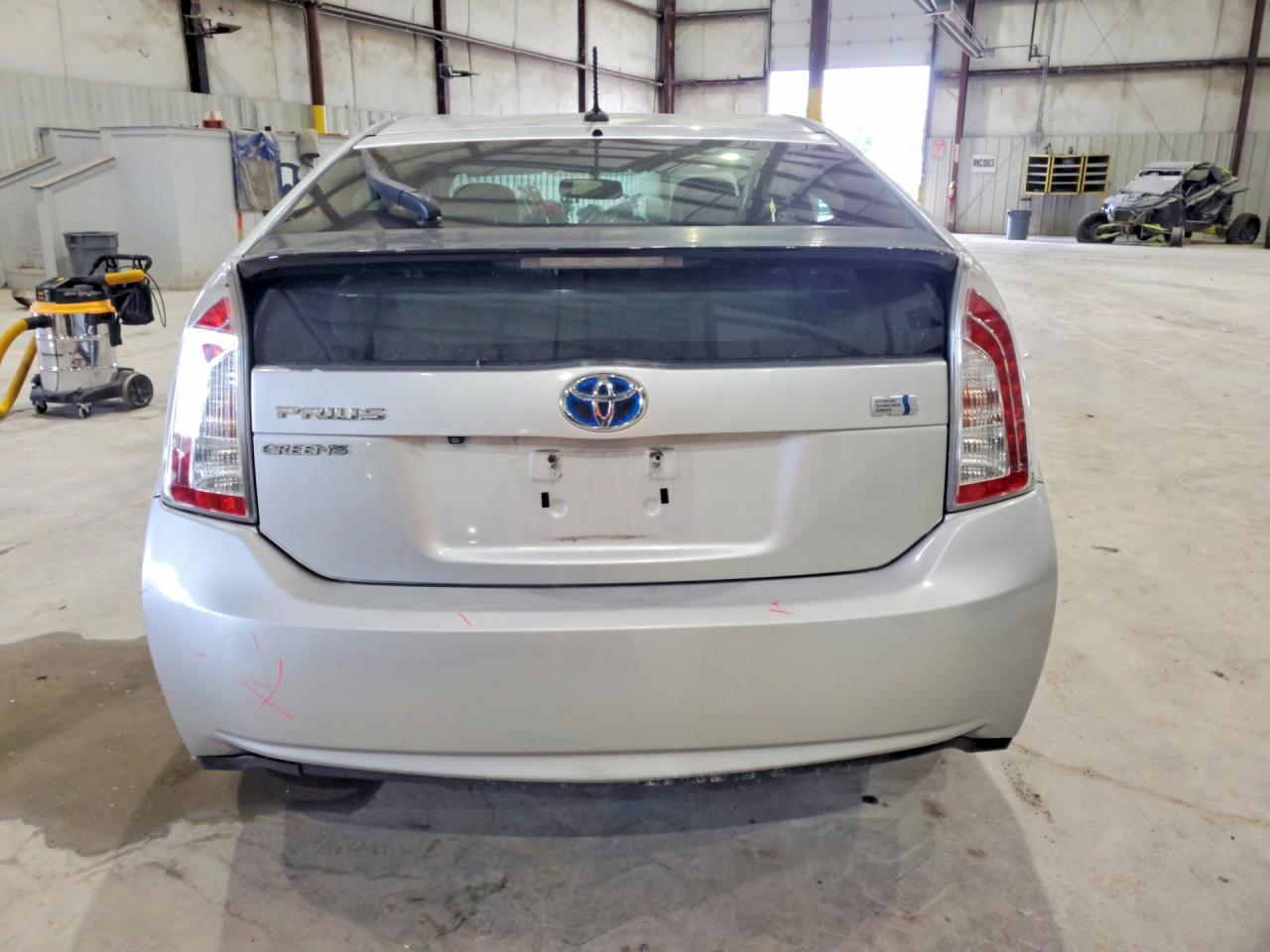 2013 Toyota Prius Five Silver vin: JTDKN3DU5D5557889