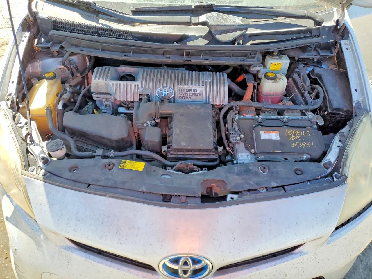 2013 Toyota Prius Two Silver vin: JTDKN3DU5D5561375