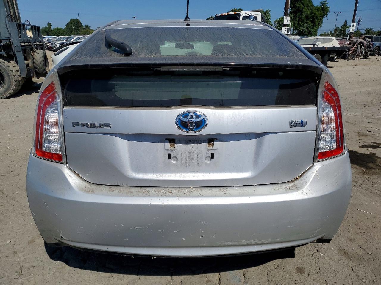 2013 Toyota Prius Two Silver vin: JTDKN3DU5D5561375