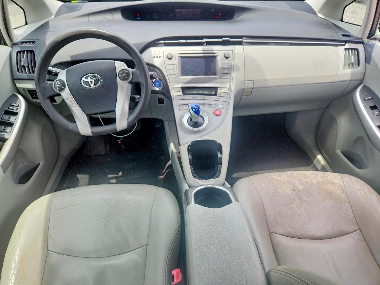 2013 Toyota Prius Two White vin: JTDKN3DU5D5609652