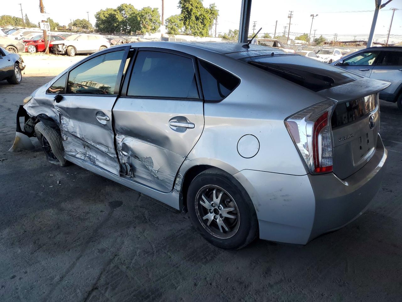 2013 Toyota Prius Two Gray vin: JTDKN3DU5D5633546