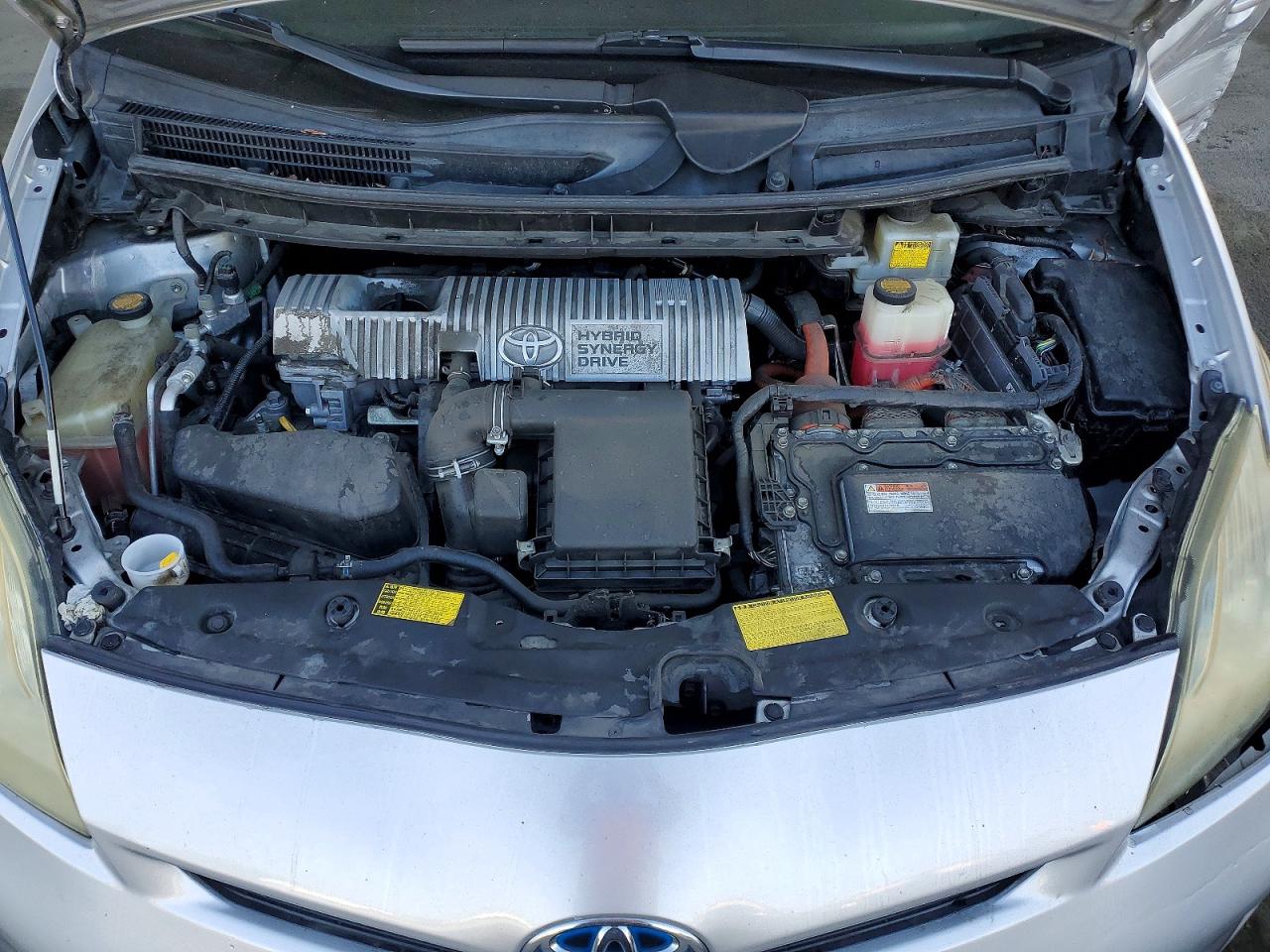 2013 Toyota Prius Two Gray vin: JTDKN3DU5D5633546