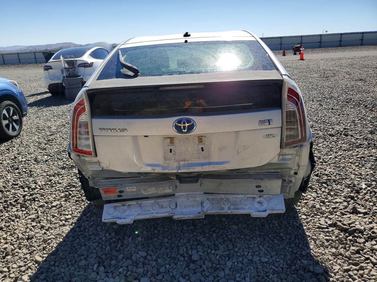2013 Toyota Prius Four Silver vin: JTDKN3DU5D5649388