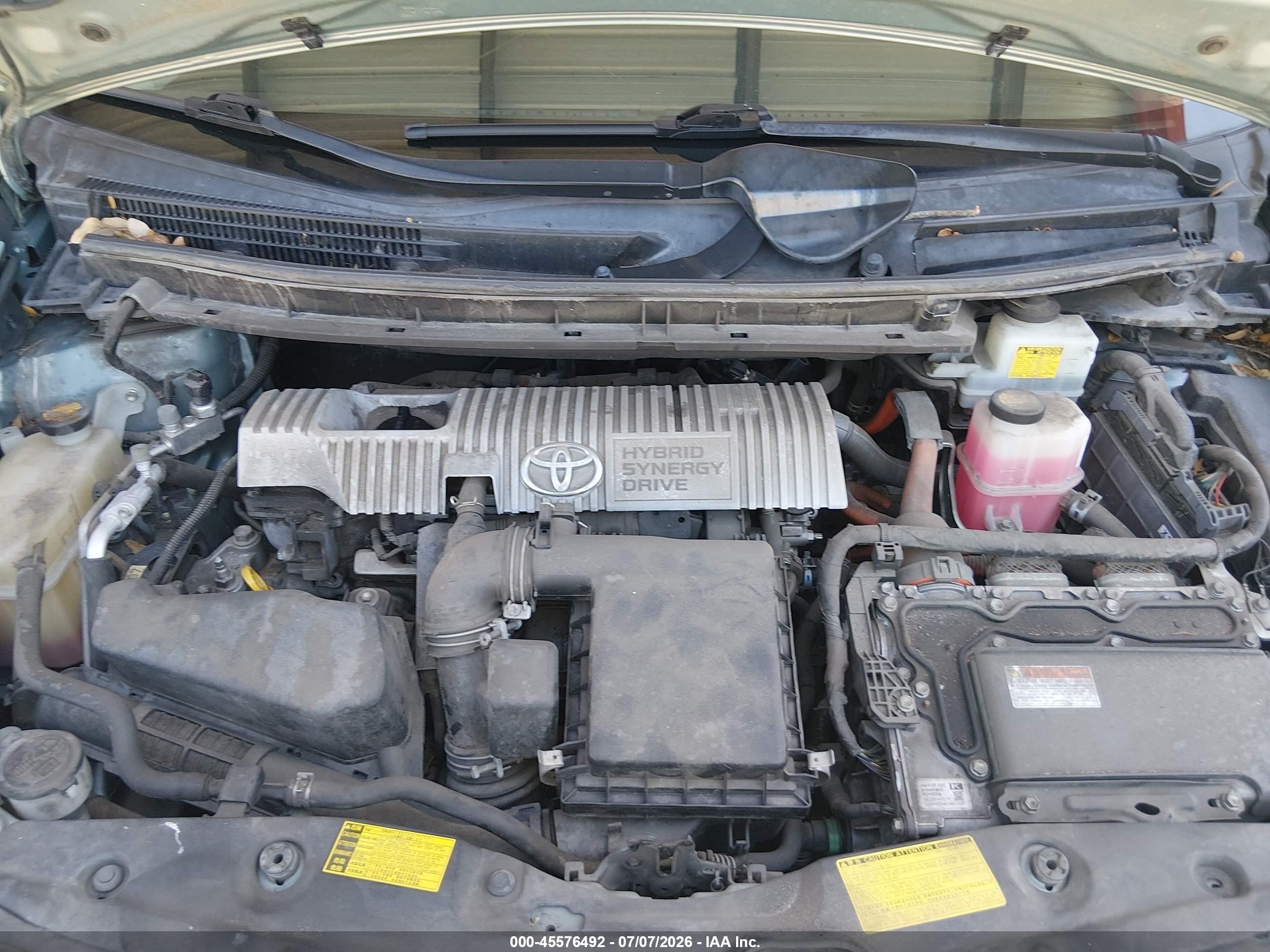 2013 Toyota Prius Two Teal vin: JTDKN3DU5D5686876