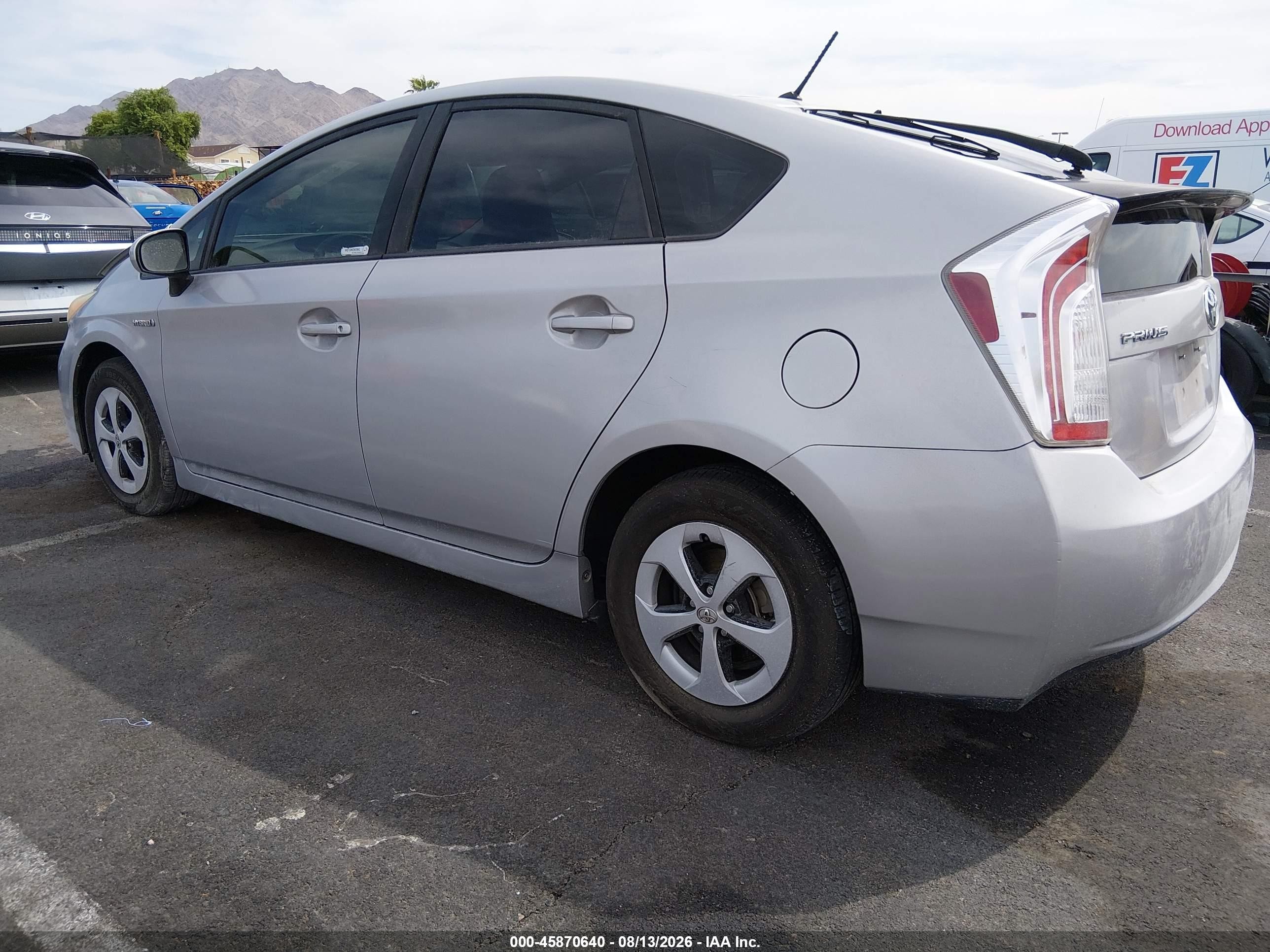 2013 Toyota Prius Two Gray vin: JTDKN3DU5D5690717