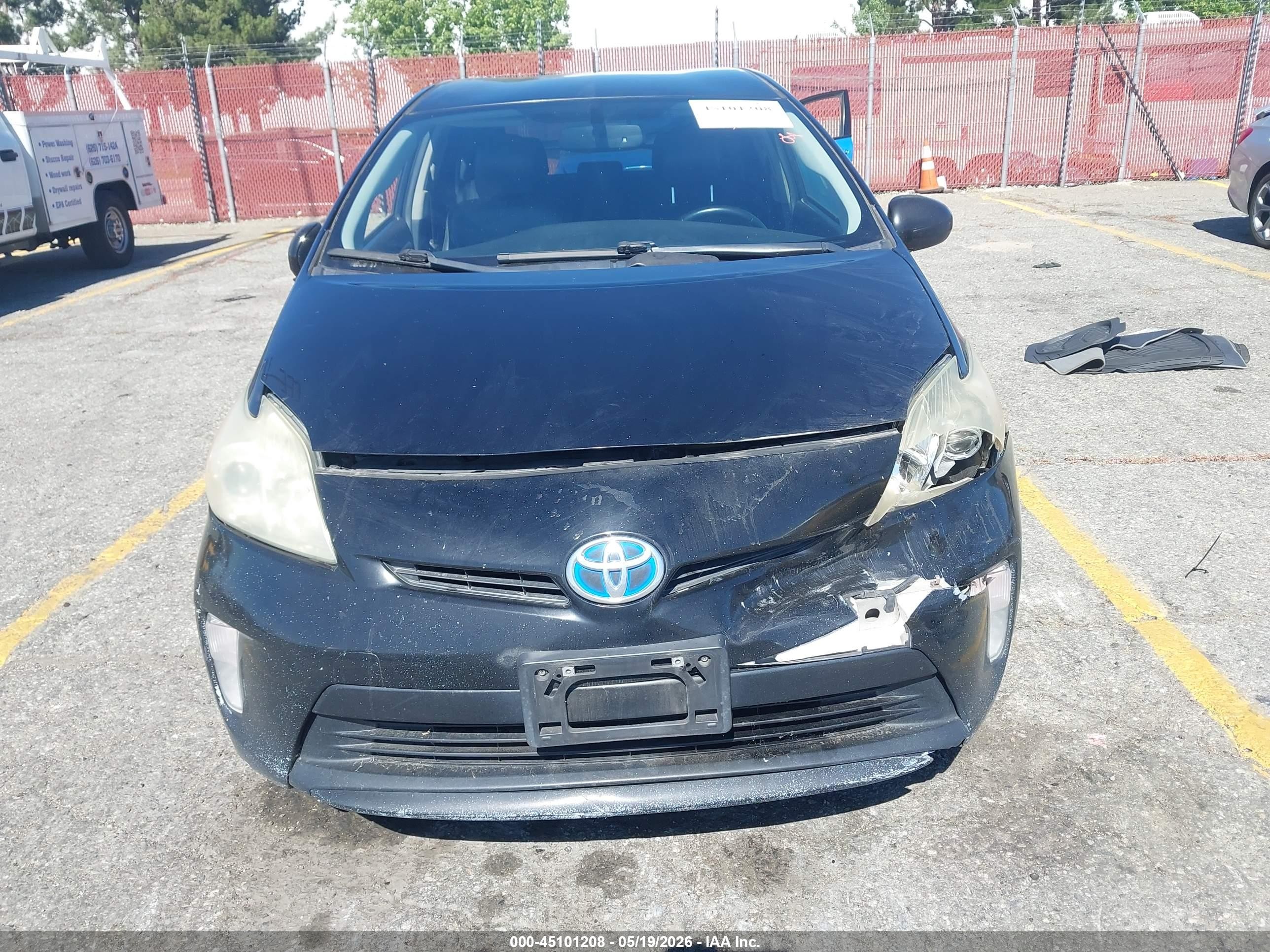 2013 Toyota Prius Four Black vin: JTDKN3DU5D5699756