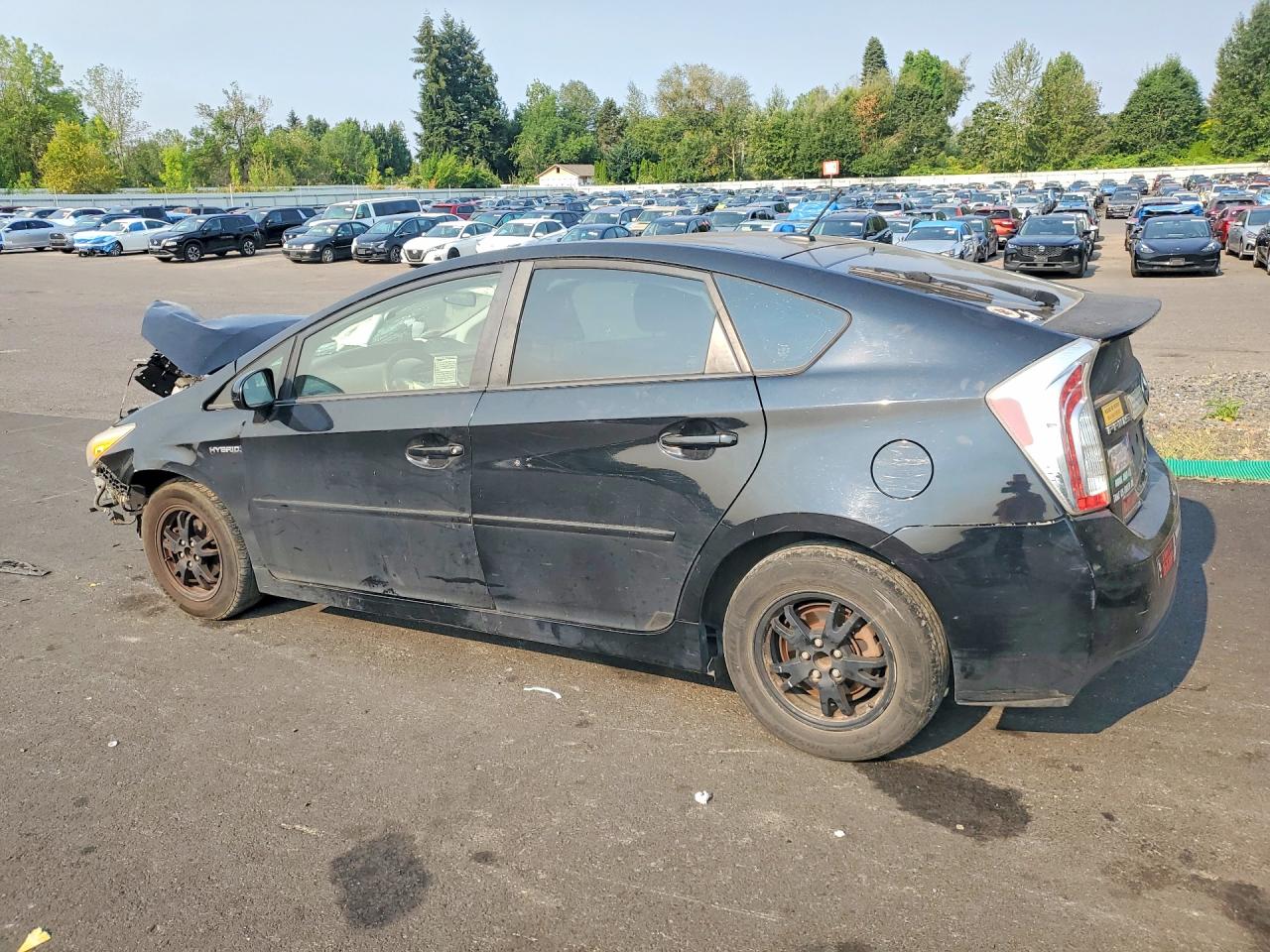2014 Toyota Prius Three Black vin: JTDKN3DU5E0360848