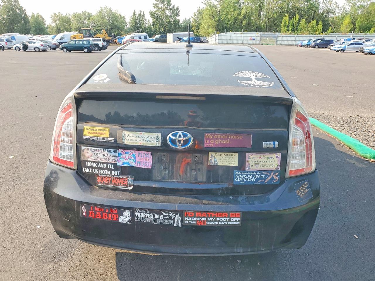 2014 Toyota Prius Three Black vin: JTDKN3DU5E0360848