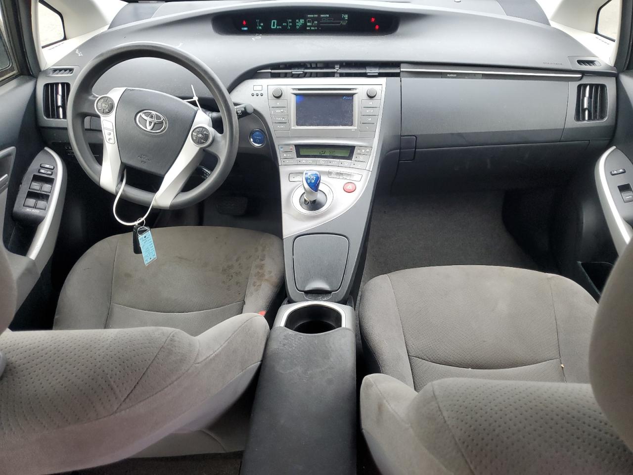 2014 Toyota Prius Red vin: JTDKN3DU5E0389380