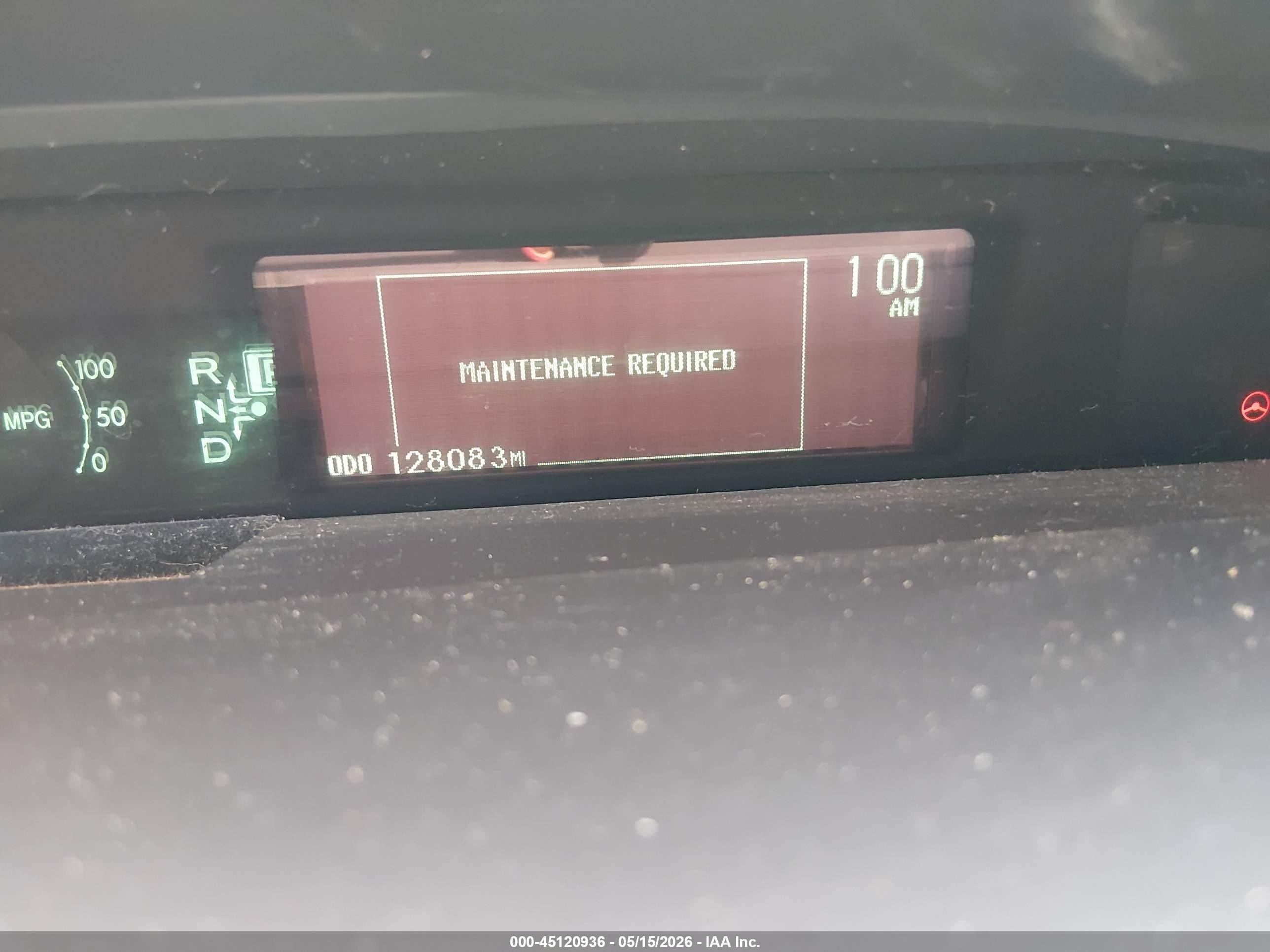 2014 Toyota Prius Two Red vin: JTDKN3DU5E1752819