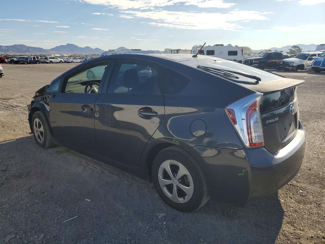 2014 Toyota Prius Two Black vin: JTDKN3DU5E1780927