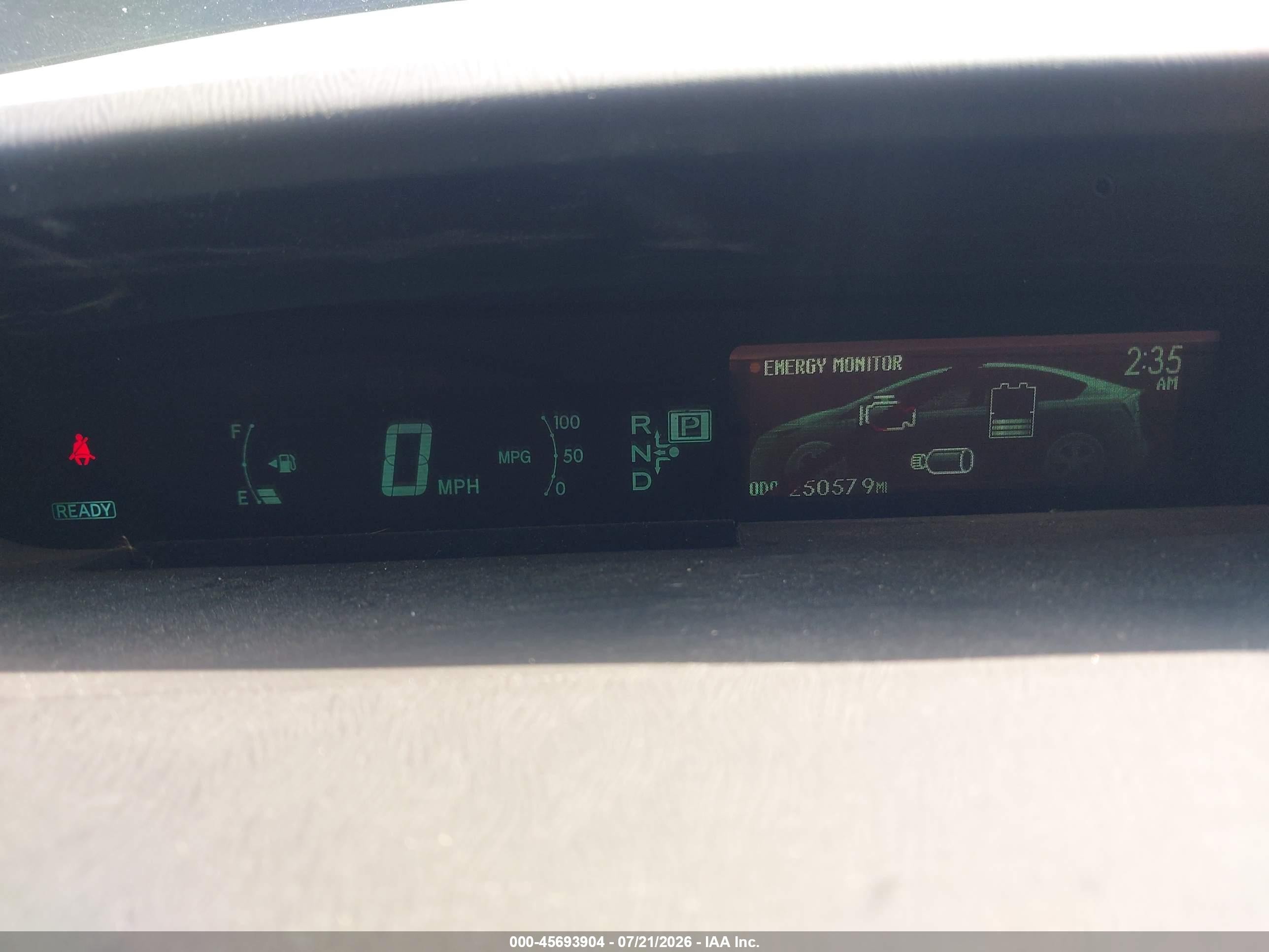 2014 Toyota Prius Two Gray vin: JTDKN3DU5E1798280