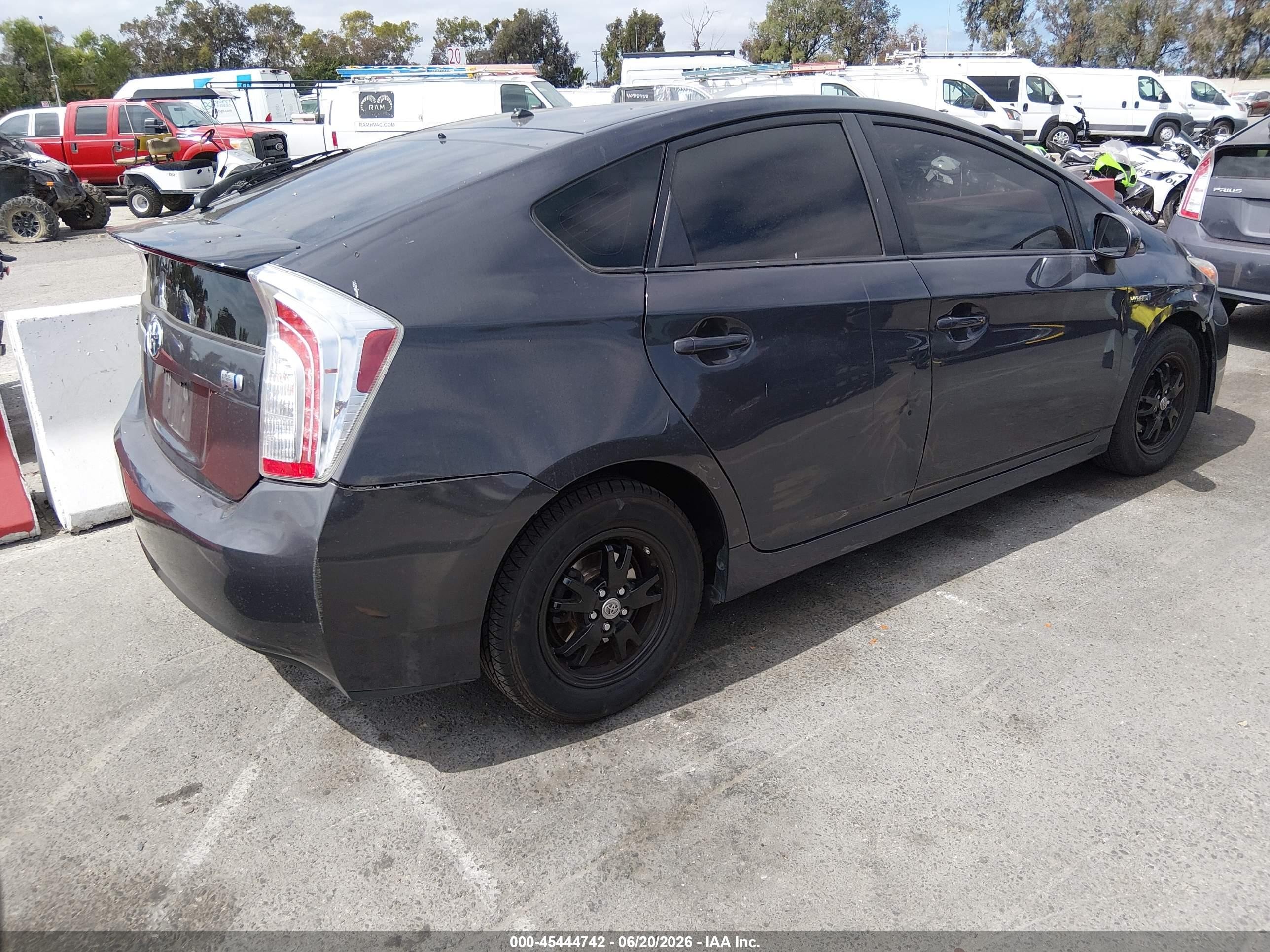 2015 Toyota Prius Two Blue vin: JTDKN3DU5F0400461
