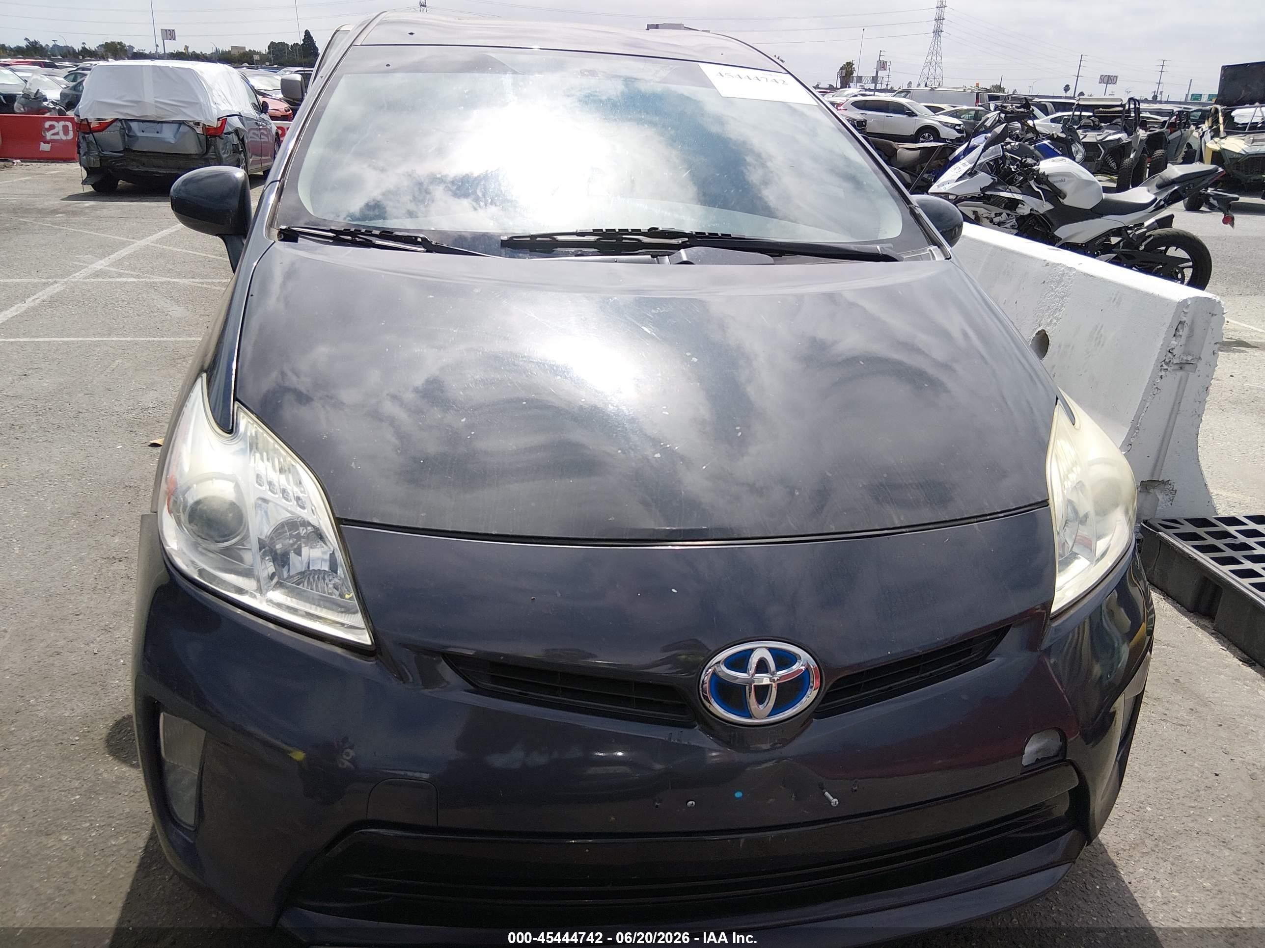 2015 Toyota Prius Two Blue vin: JTDKN3DU5F0400461
