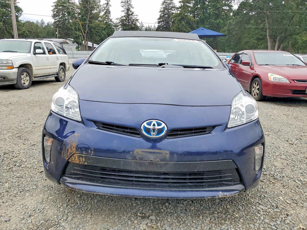 2015 Toyota Prius Three Blue vin: JTDKN3DU5F0411413