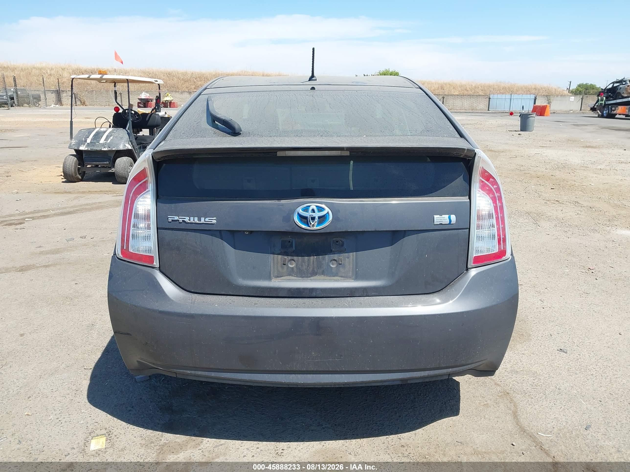 2015 Toyota Prius Two Gray vin: JTDKN3DU5F0413176