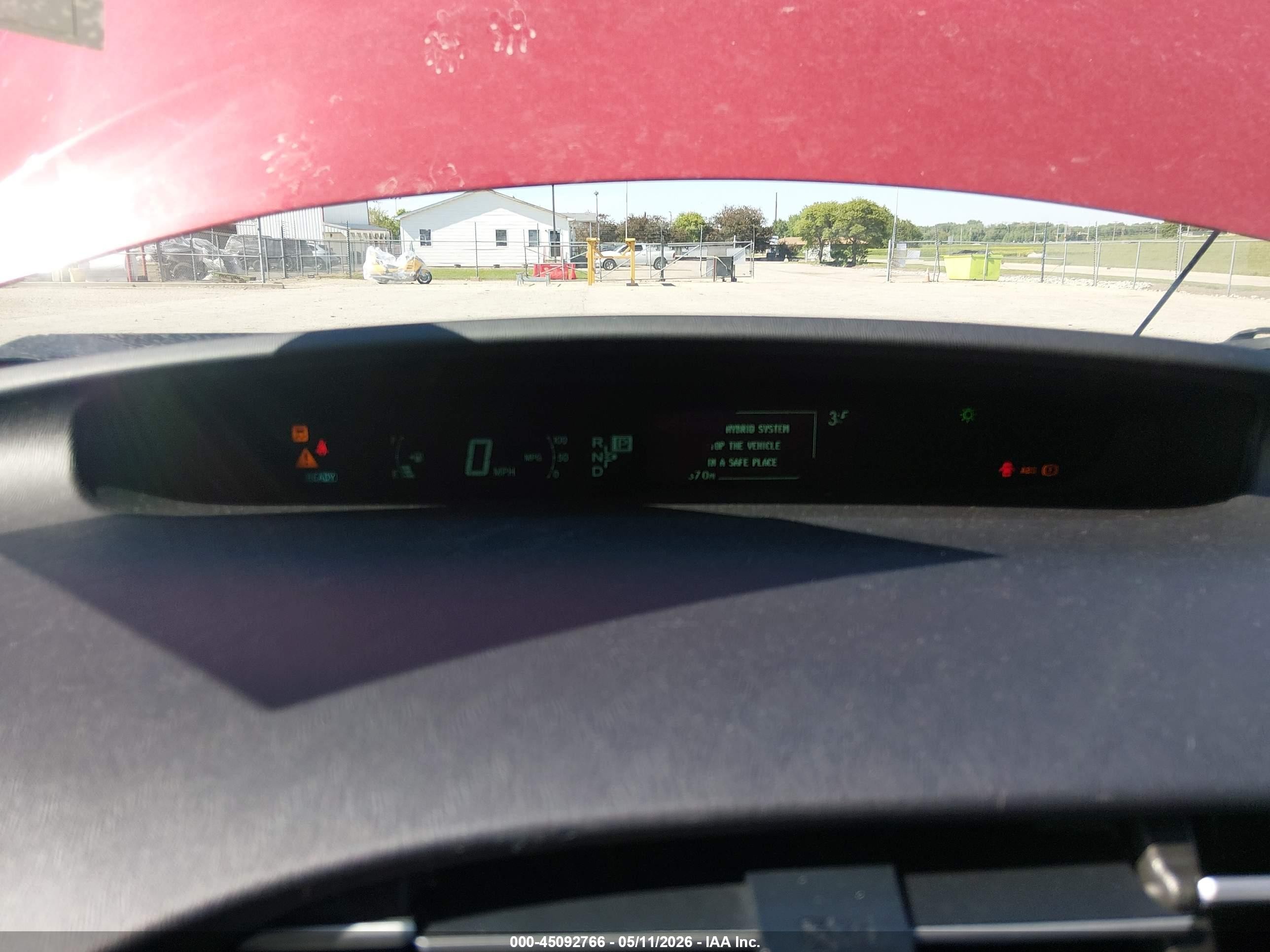2015 Toyota Prius Three Red vin: JTDKN3DU5F0419124