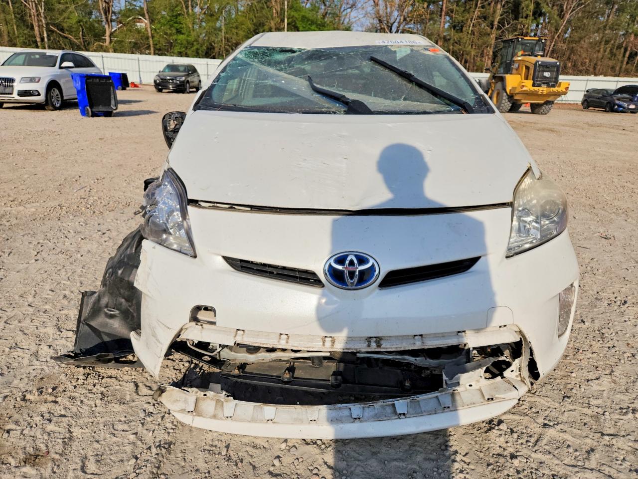 2015 Toyota Prius Two White vin: JTDKN3DU5F0428969
