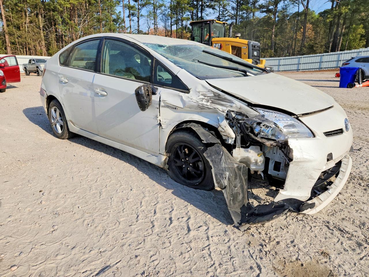 2015 Toyota Prius Two White vin: JTDKN3DU5F0428969