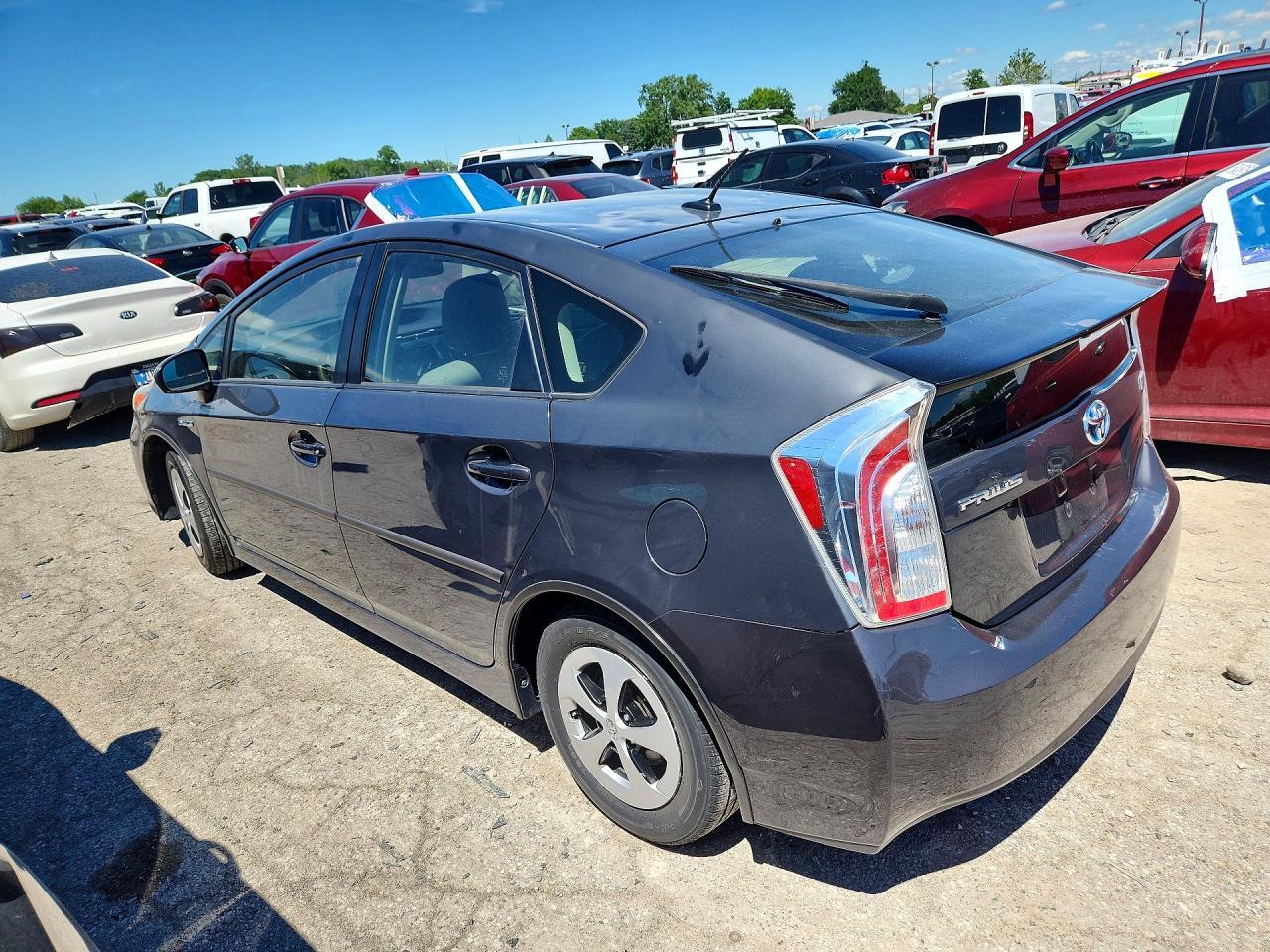 2015 Toyota Prius Three Gray vin: JTDKN3DU5F0433864