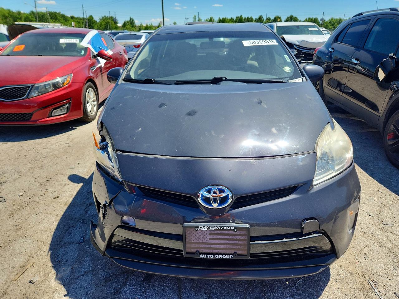 2015 Toyota Prius Three Gray vin: JTDKN3DU5F0433864