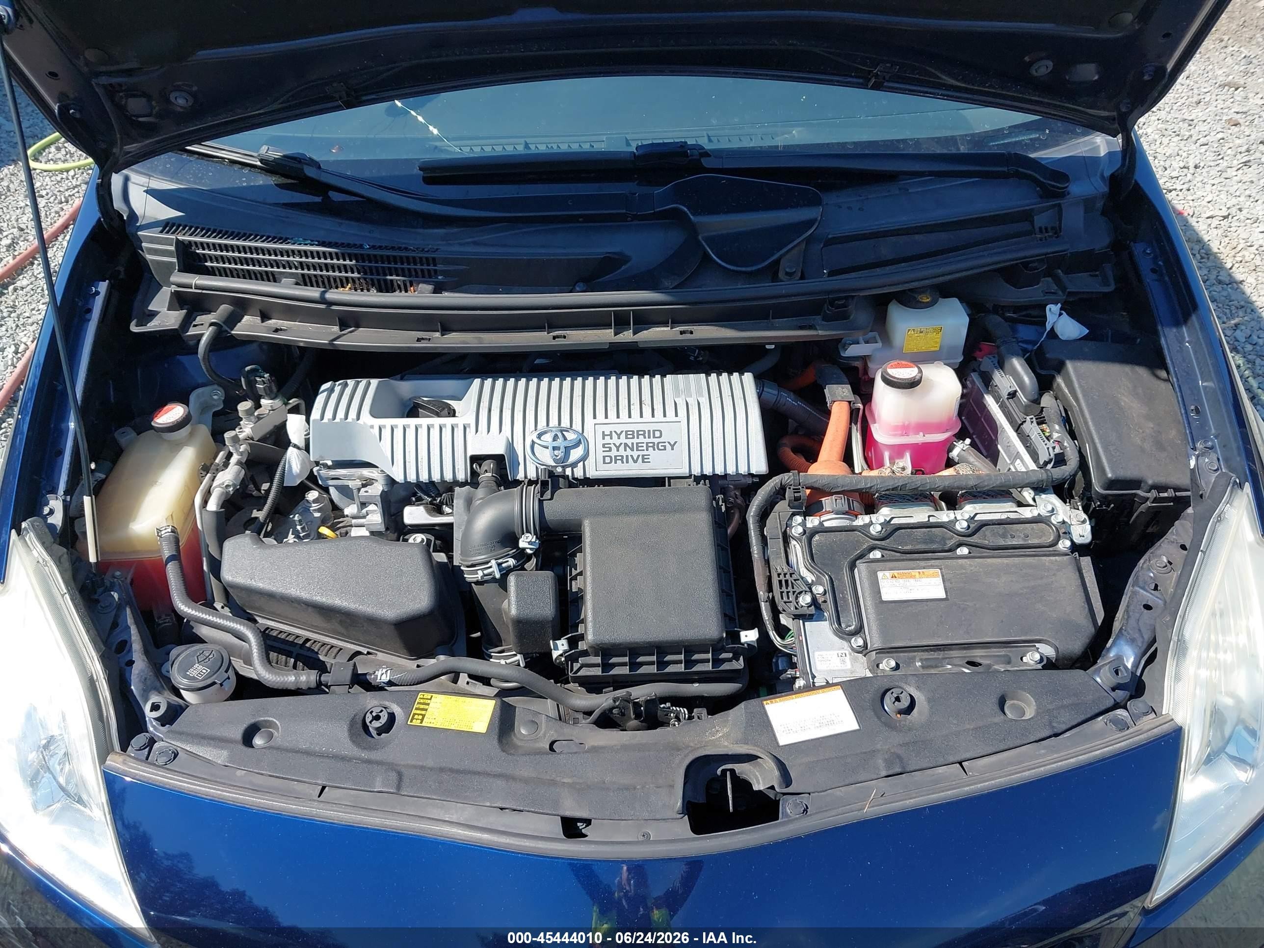 2015 Toyota Prius Two Синий vin: JTDKN3DU5F0441253