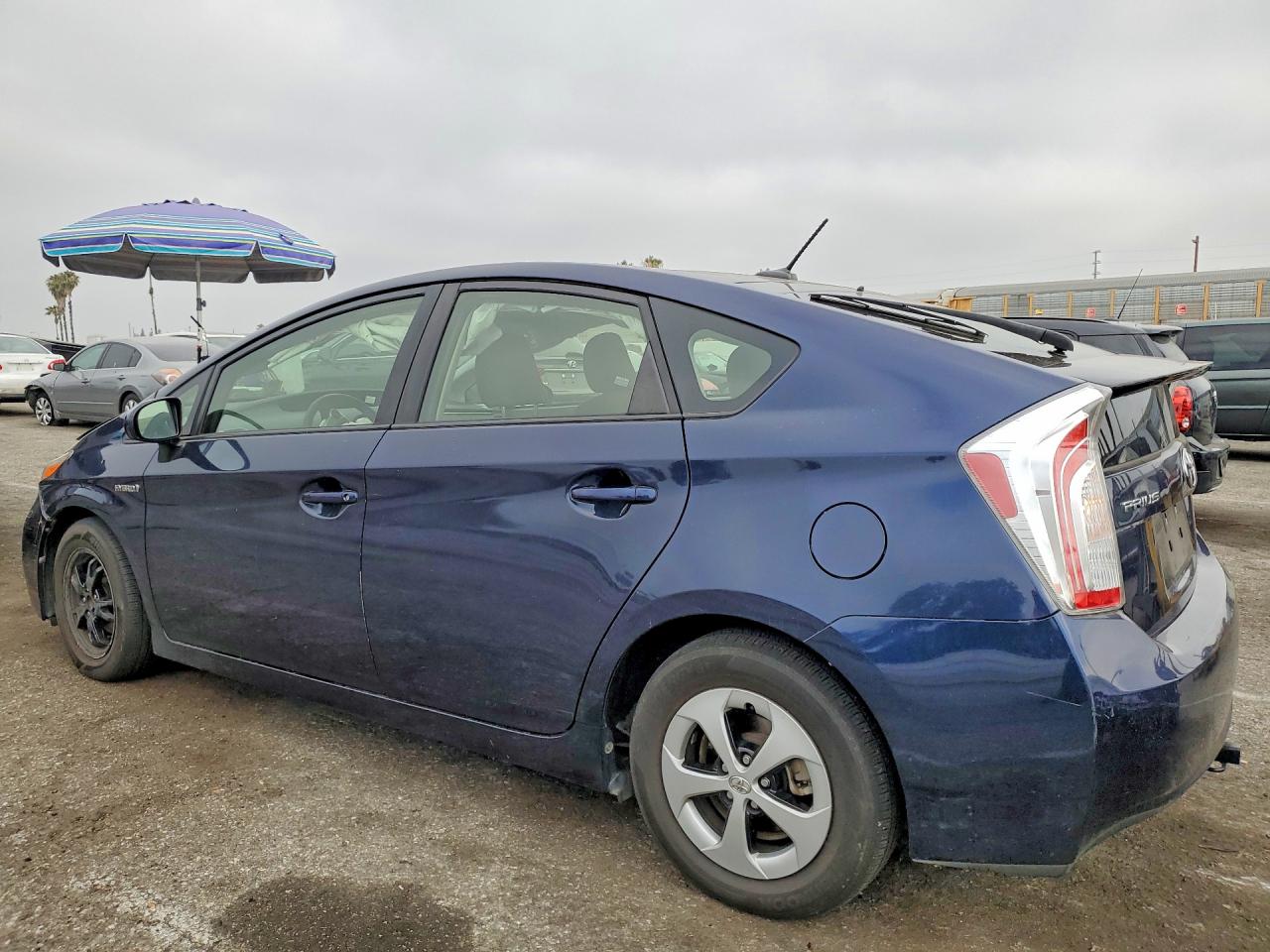 2015 Toyota Prius Three Blue vin: JTDKN3DU5F0444511