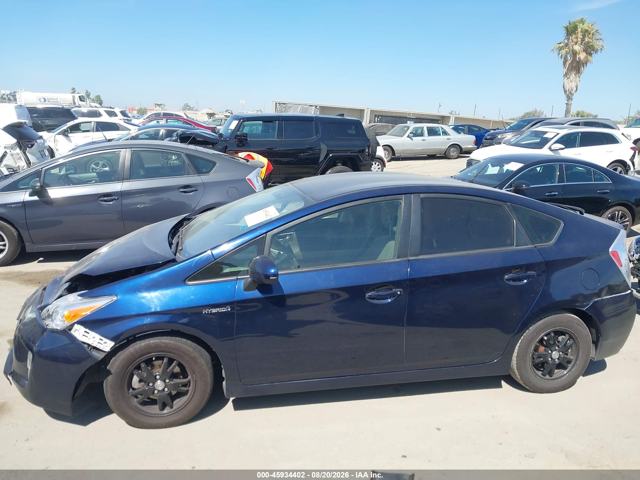 2015 Toyota Prius Two Dark Blue vin: JTDKN3DU5F0446890
