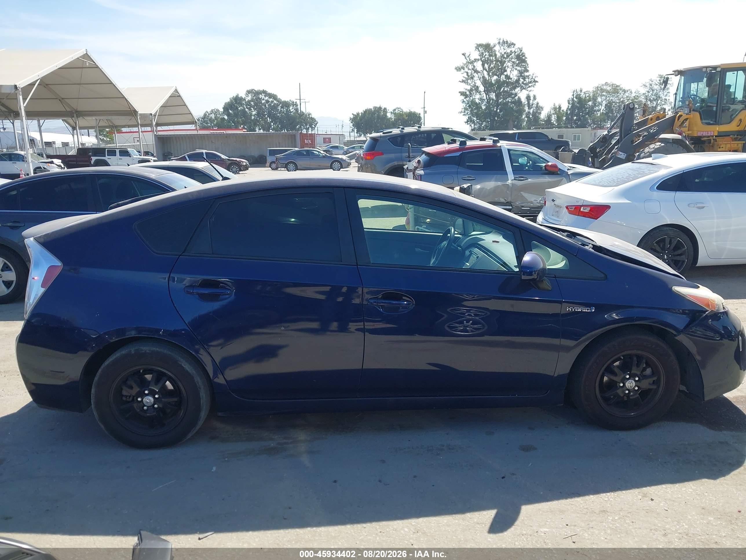 2015 Toyota Prius Two Dark Blue vin: JTDKN3DU5F0446890