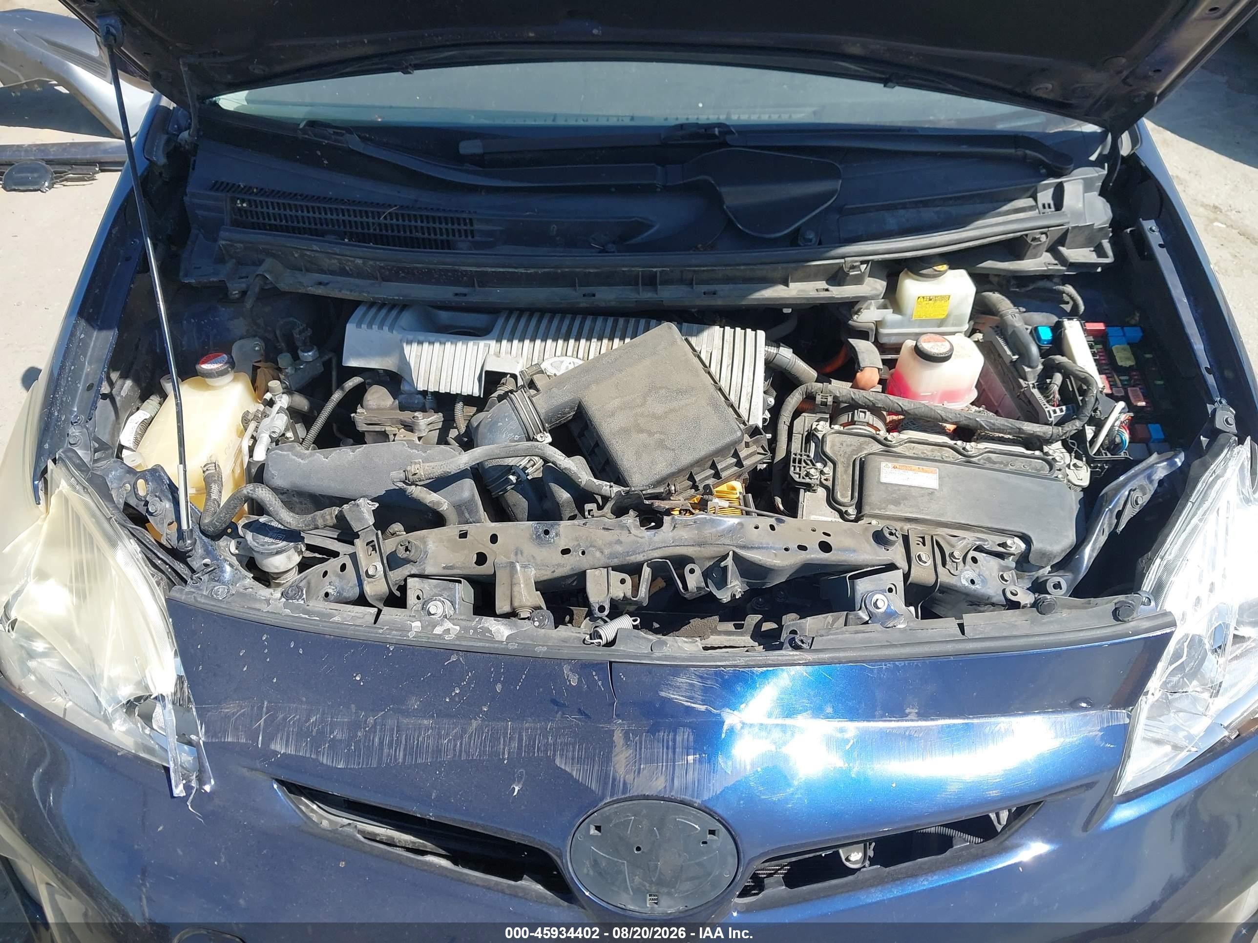 2015 Toyota Prius Two Dark Blue vin: JTDKN3DU5F0446890
