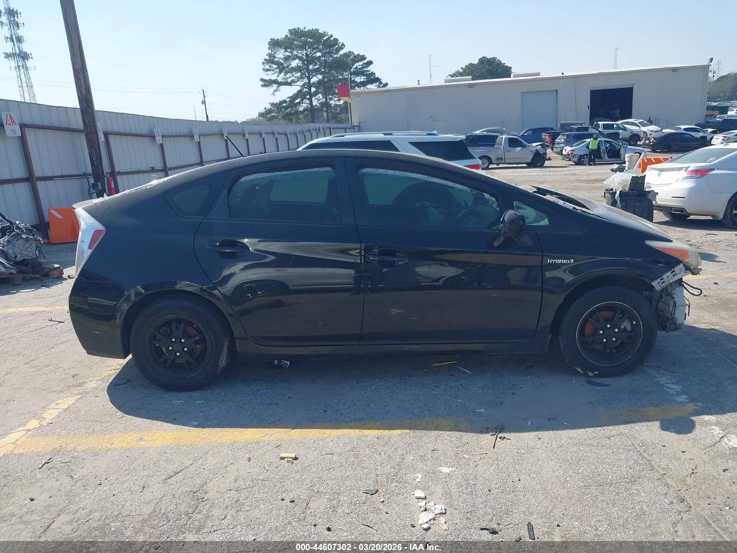 2015 Toyota Prius Two Black vin: JTDKN3DU5F0454908