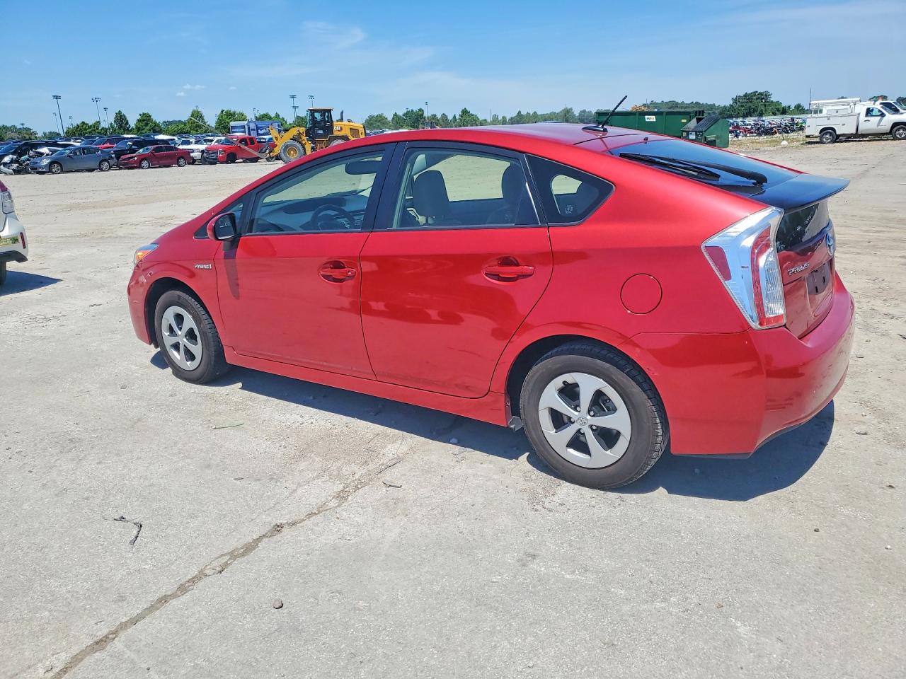2015 Toyota Prius Four Red vin: JTDKN3DU5F0468629