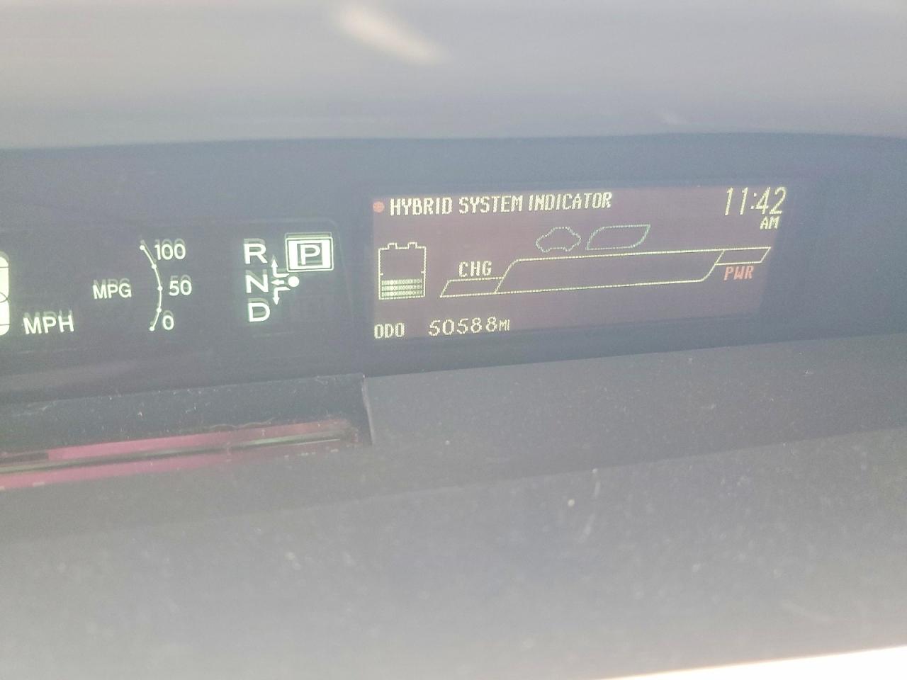 2015 Toyota Prius Four Red vin: JTDKN3DU5F0468629